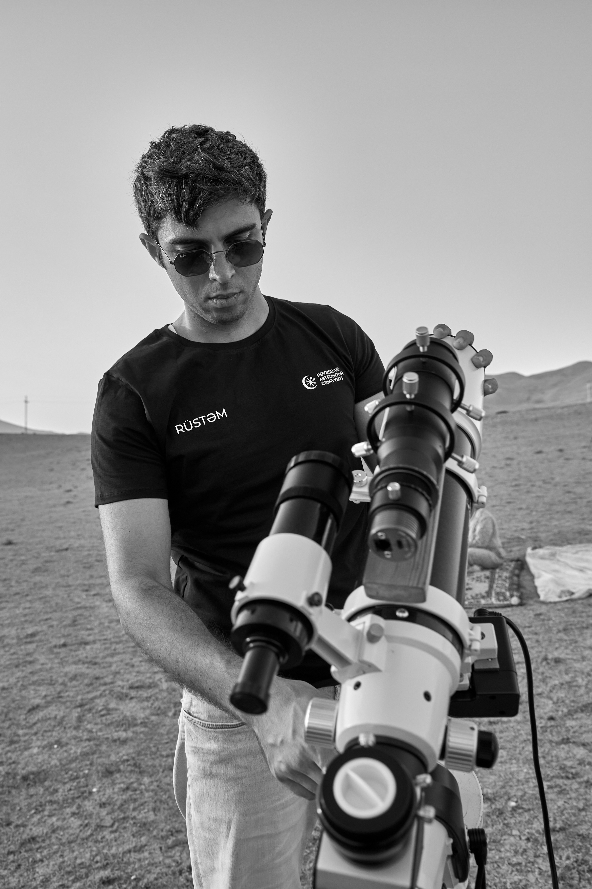 Heveskar Astronomlar Cemiyyeti. Perseids. Astrocamp. Photographer in Baku Kamran Enceladus