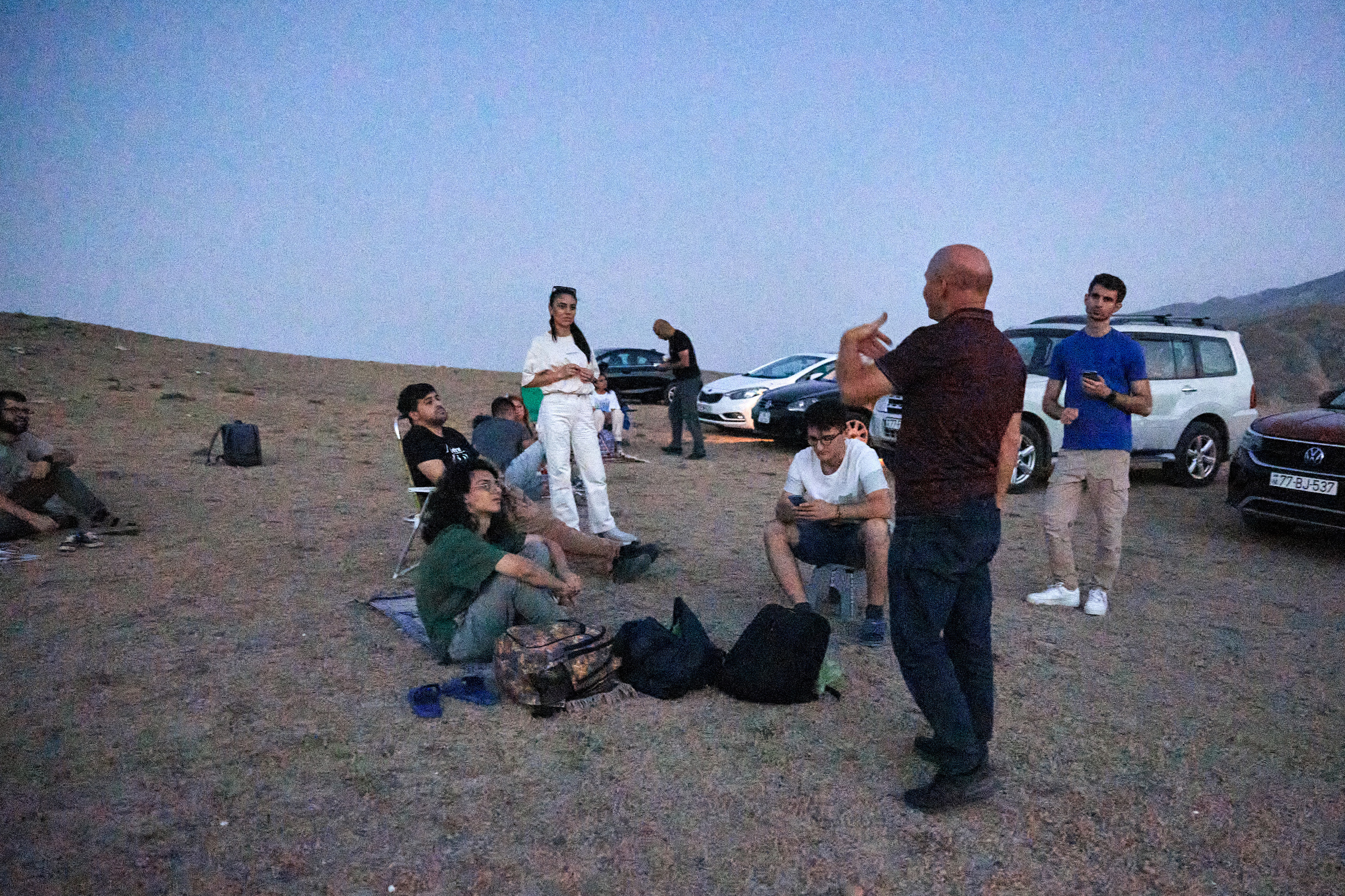 Heveskar Astronomlar Cemiyyeti. Perseids. Astrocamp. Photographer in Baku Kamran Enceladus