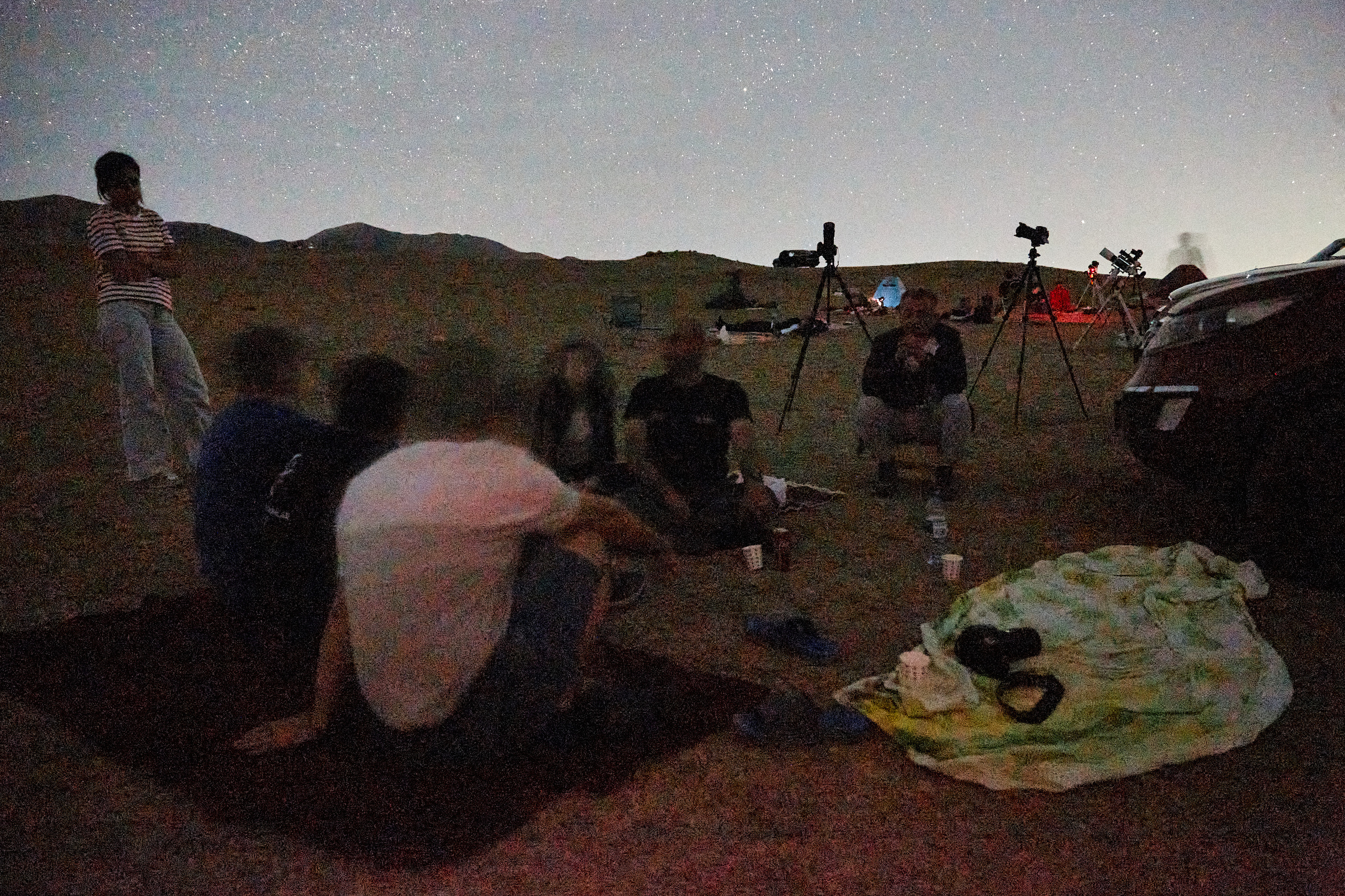 Heveskar Astronomlar Cemiyyeti. Perseids. Astrocamp. Photographer in Baku Kamran Enceladus
