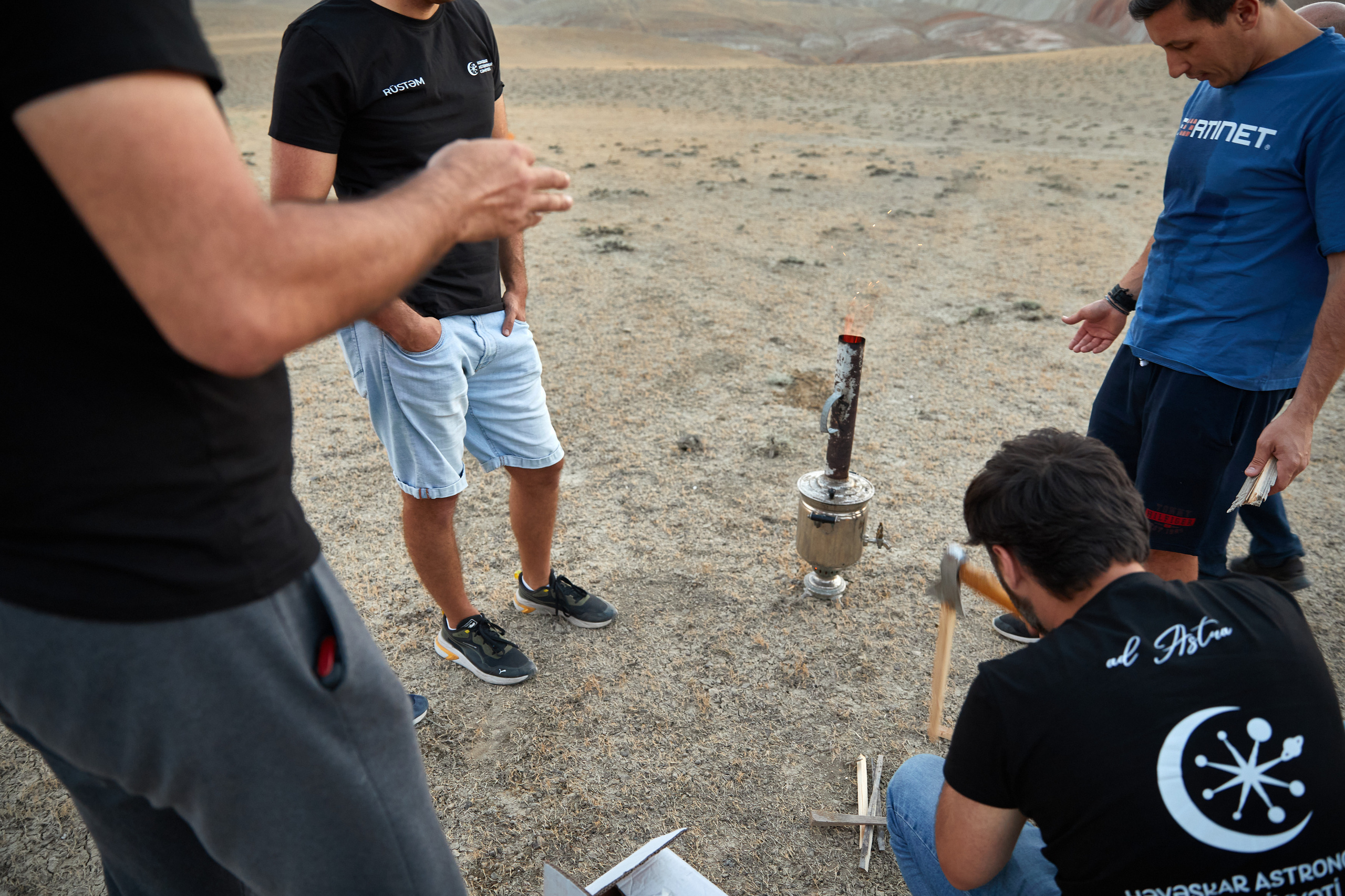 Heveskar Astronomlar Cemiyyeti. Perseids. Astrocamp. Photographer in Baku Kamran Enceladus