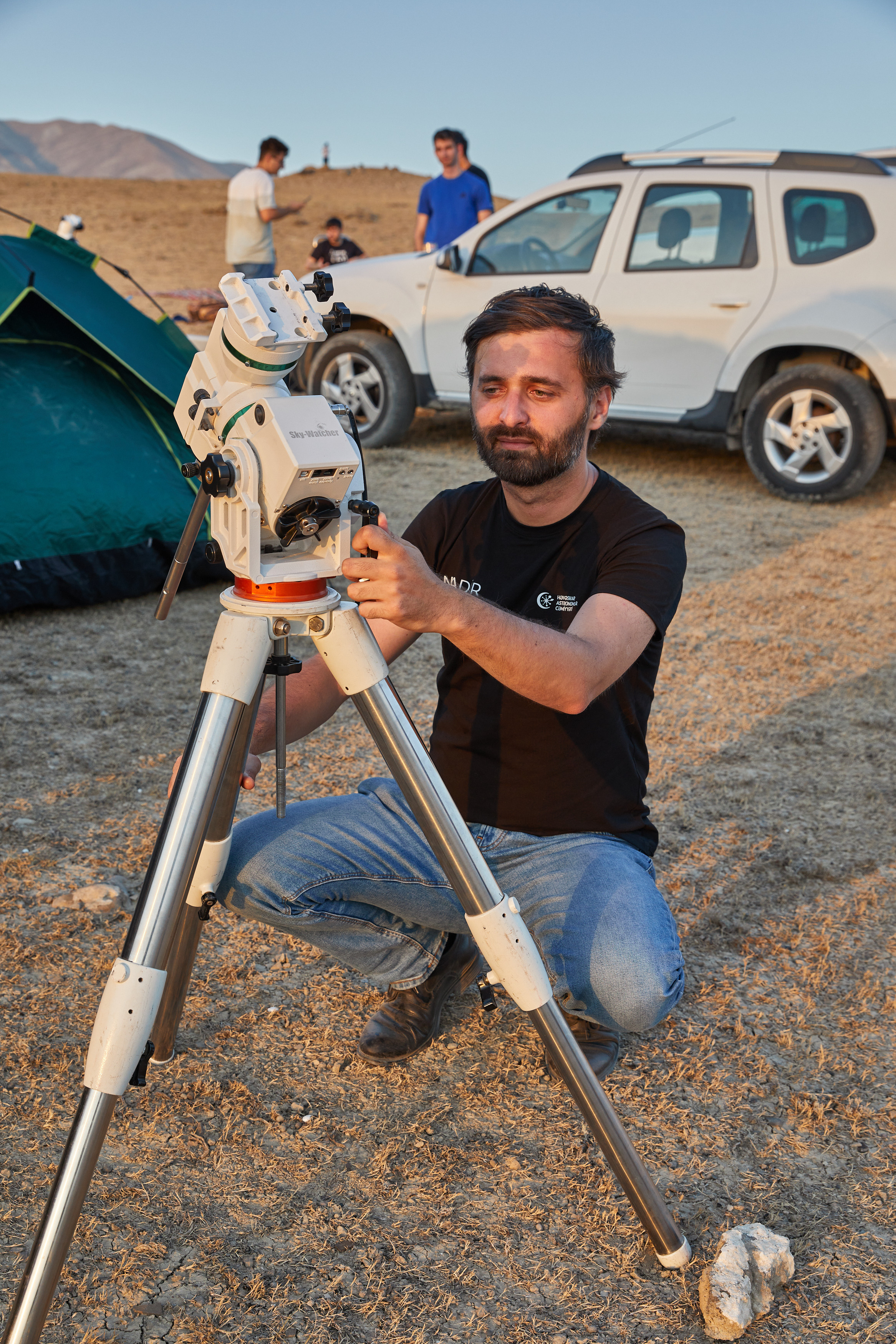 Heveskar Astronomlar Cemiyyeti. Perseids. Astrocamp. Photographer in Baku Kamran Enceladus