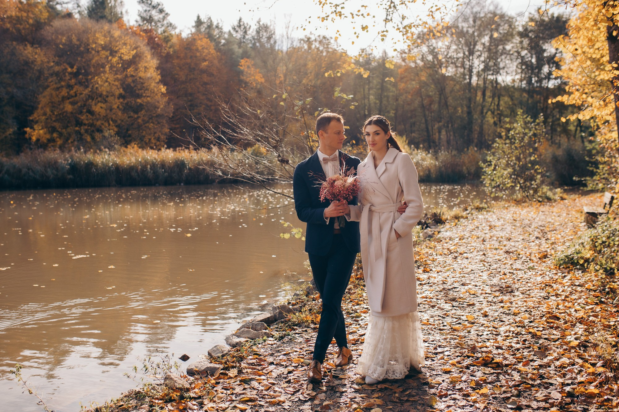 Hochzeitsshooting am Hollersee/ Sina & Sergei. Fotograf für Hochzeits- und Familienfotos in Buchen (Odenwald) Mosbach
