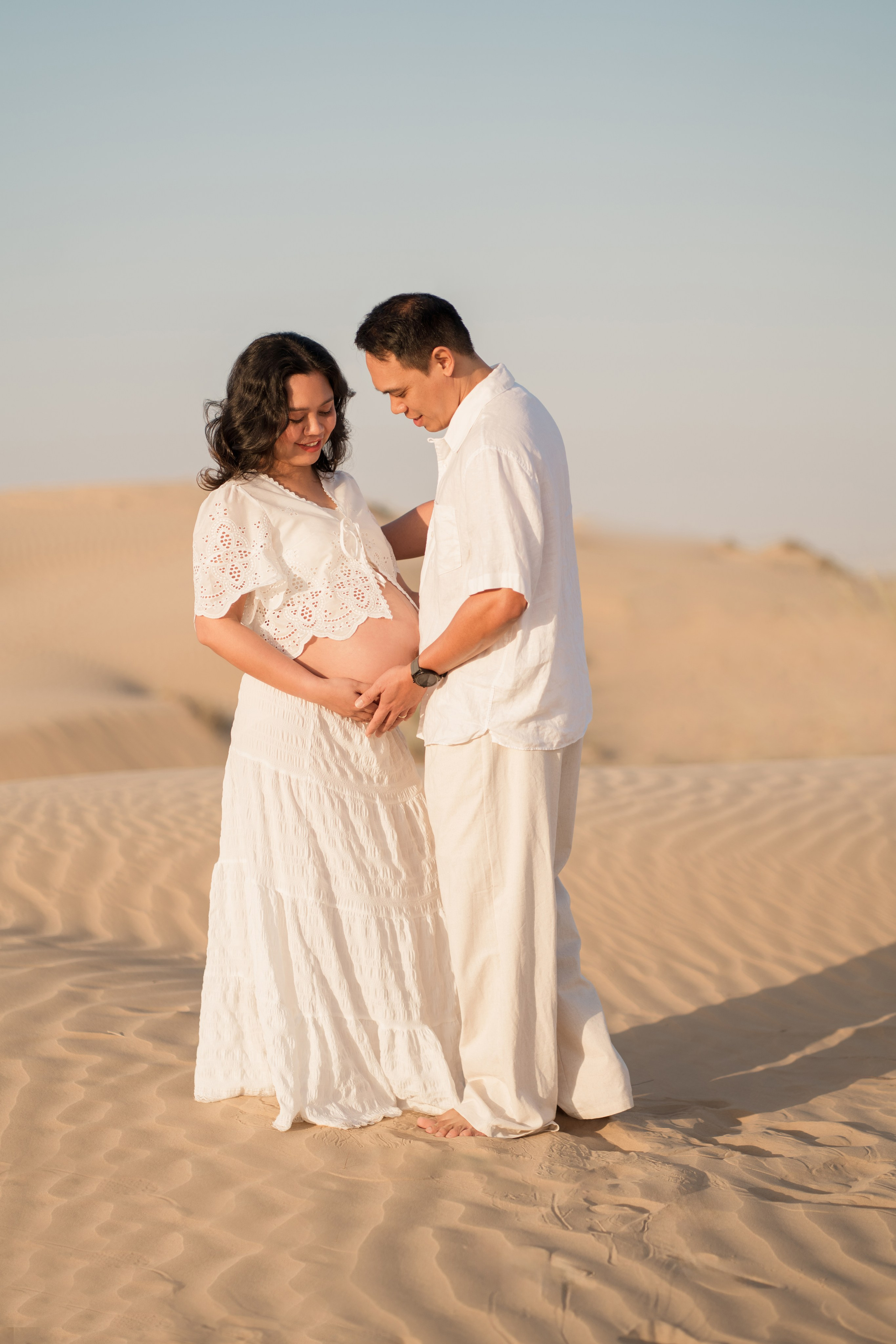 Desert sunrise. Angela Iakovleva — Family Photographer in Dubai