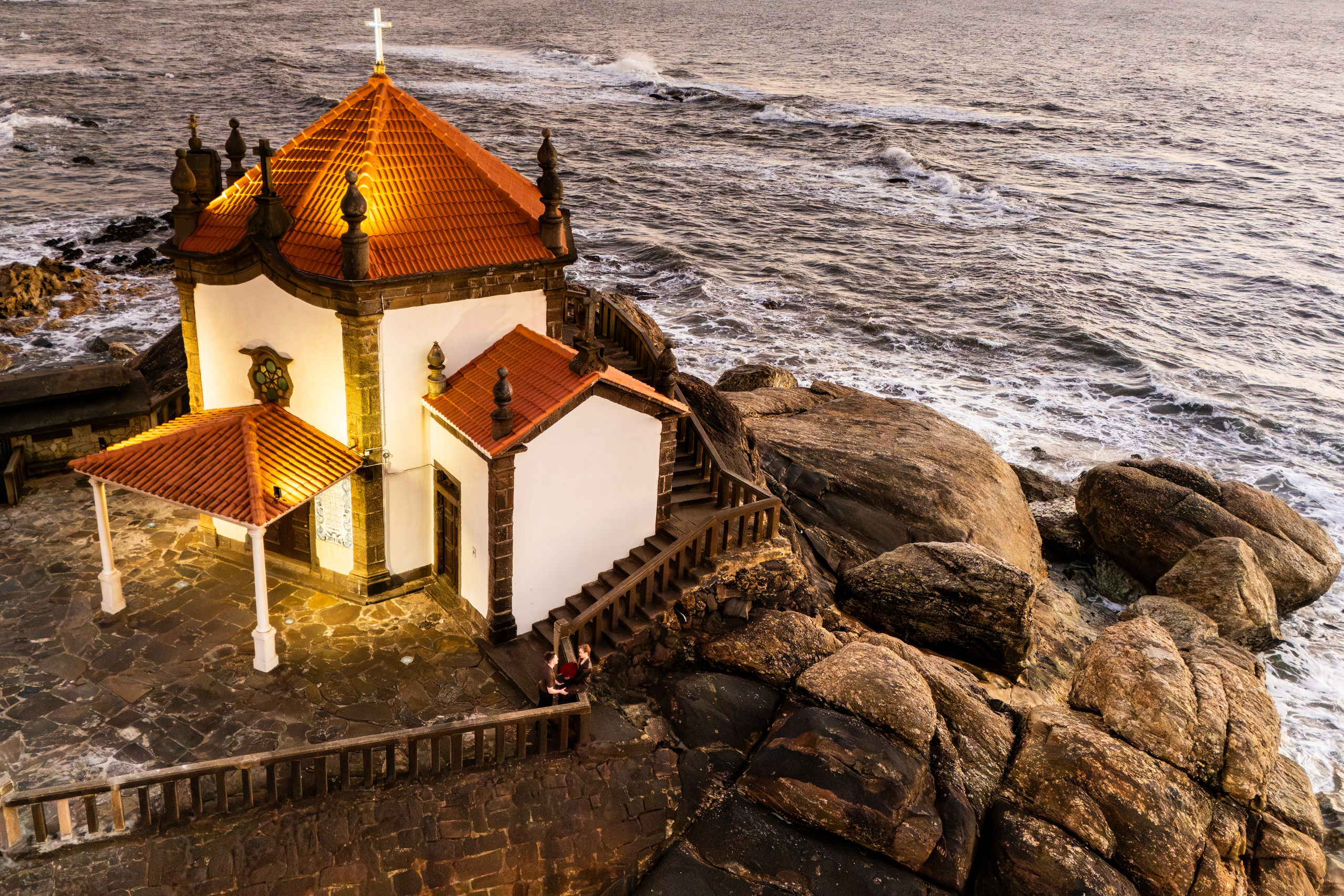 Capela do Senhor da Pedra Photoshoot | Beach Photographer near Porto