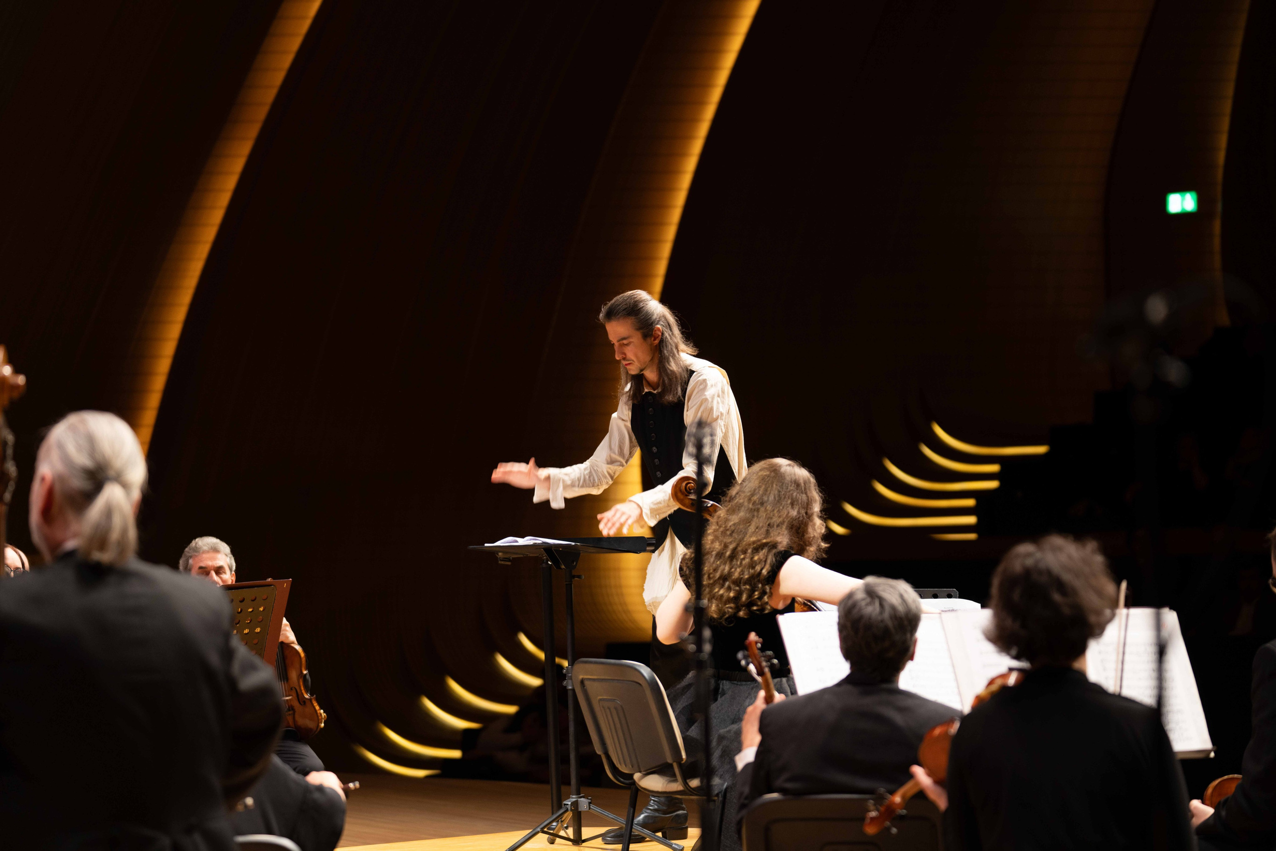 The Tchaikovsky Academic Grand Symphony Orchestra in Baku. Wedding&Event photographer Ismail Rzayev in Baku