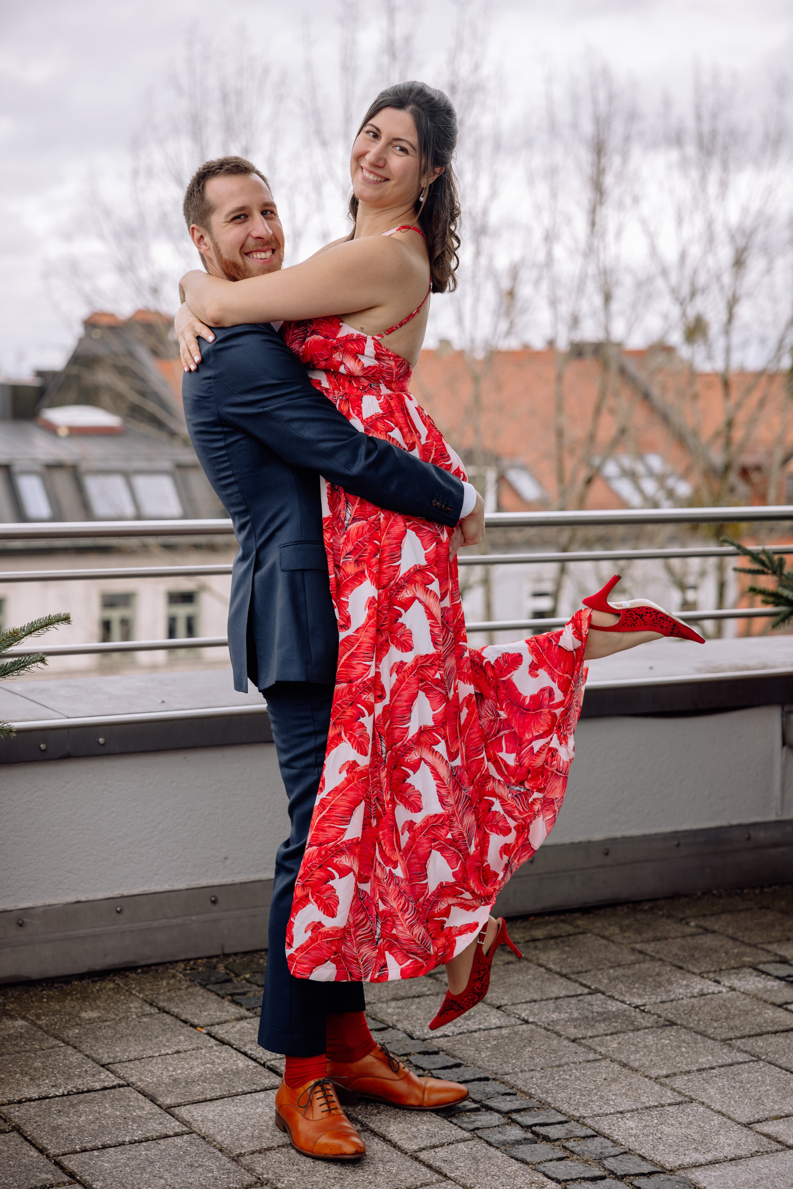 Warme Winterhochzeit in München - Standesamt Ruppertstraße. Hochzeitsfotograf München Taufe Familienfotograf Tanja Mauke