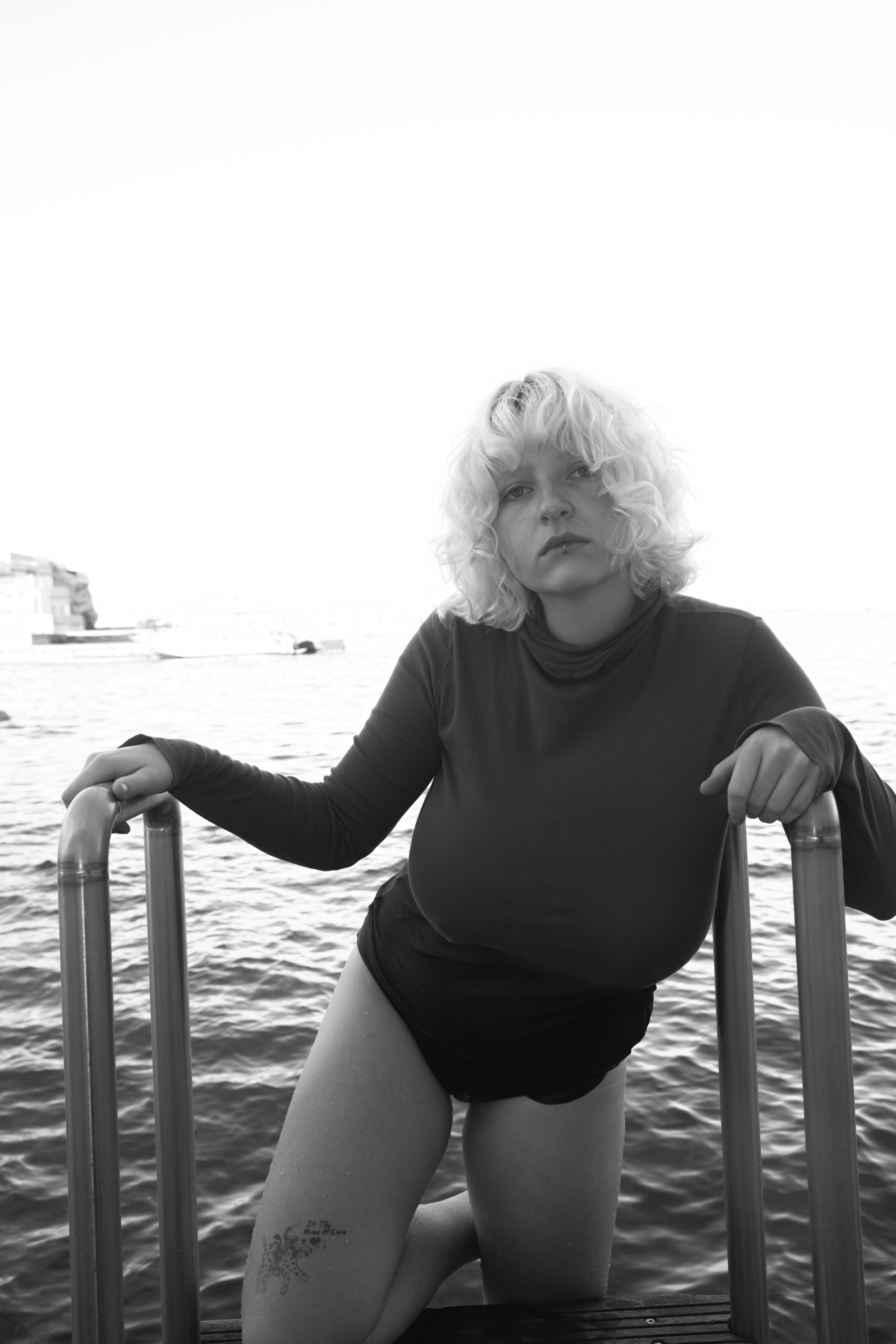 Katia Gilman. Singer of Annabelle Billiard band. Photographer Katya Vlasova