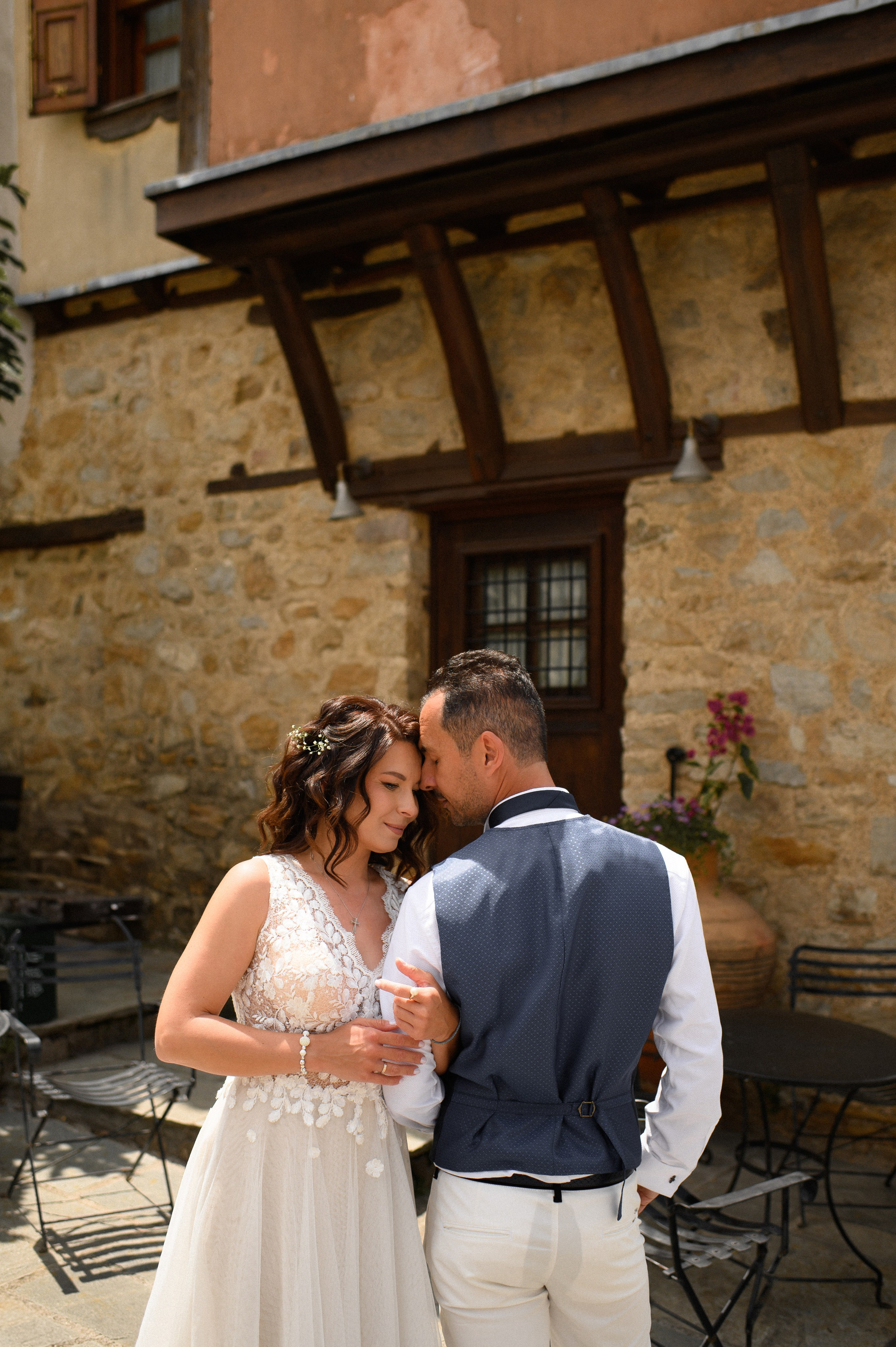 Wedding in Arnia Daria and George. Family, children, portrait, and event photography in Thessaloniki