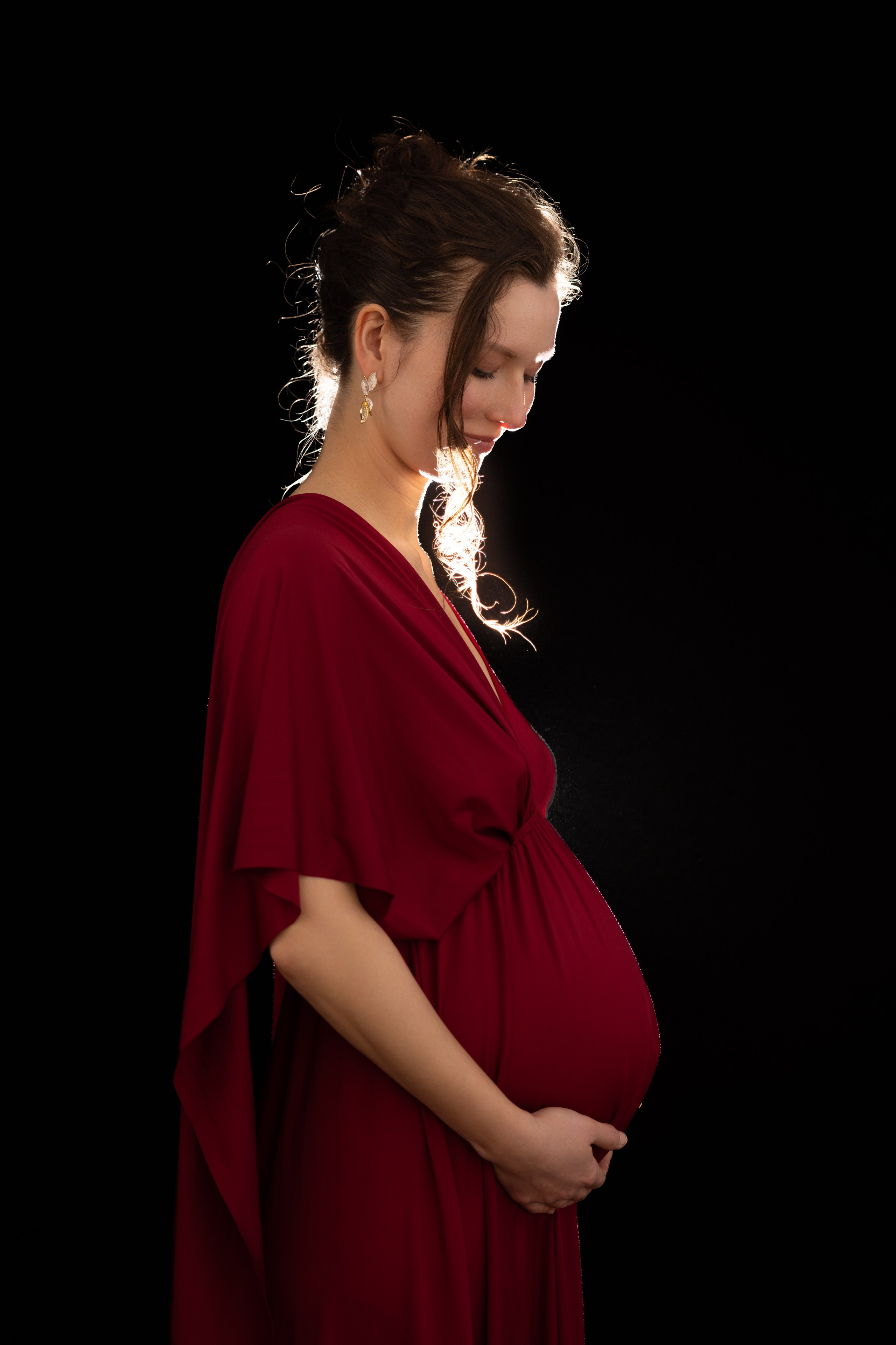 Фотосессия беременности в Дрездене — студия и природа. Фотосессия беременности Дрезден Берлин Германия. Фотограф семьи и материнства в Дрездене Татьяна Мудряк