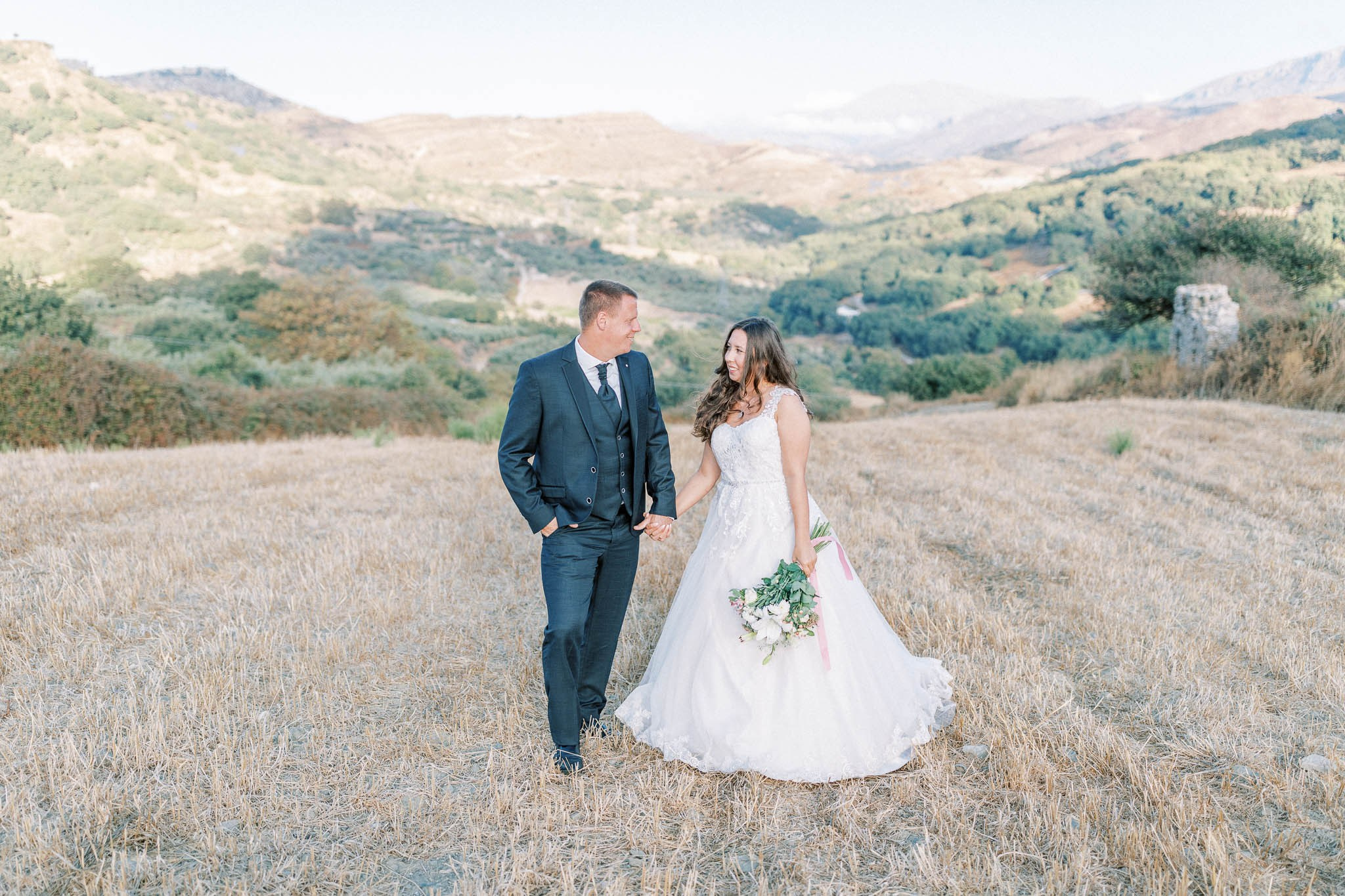 After Wedding Griechenland Kreta Flitterwochen Fotoshooting