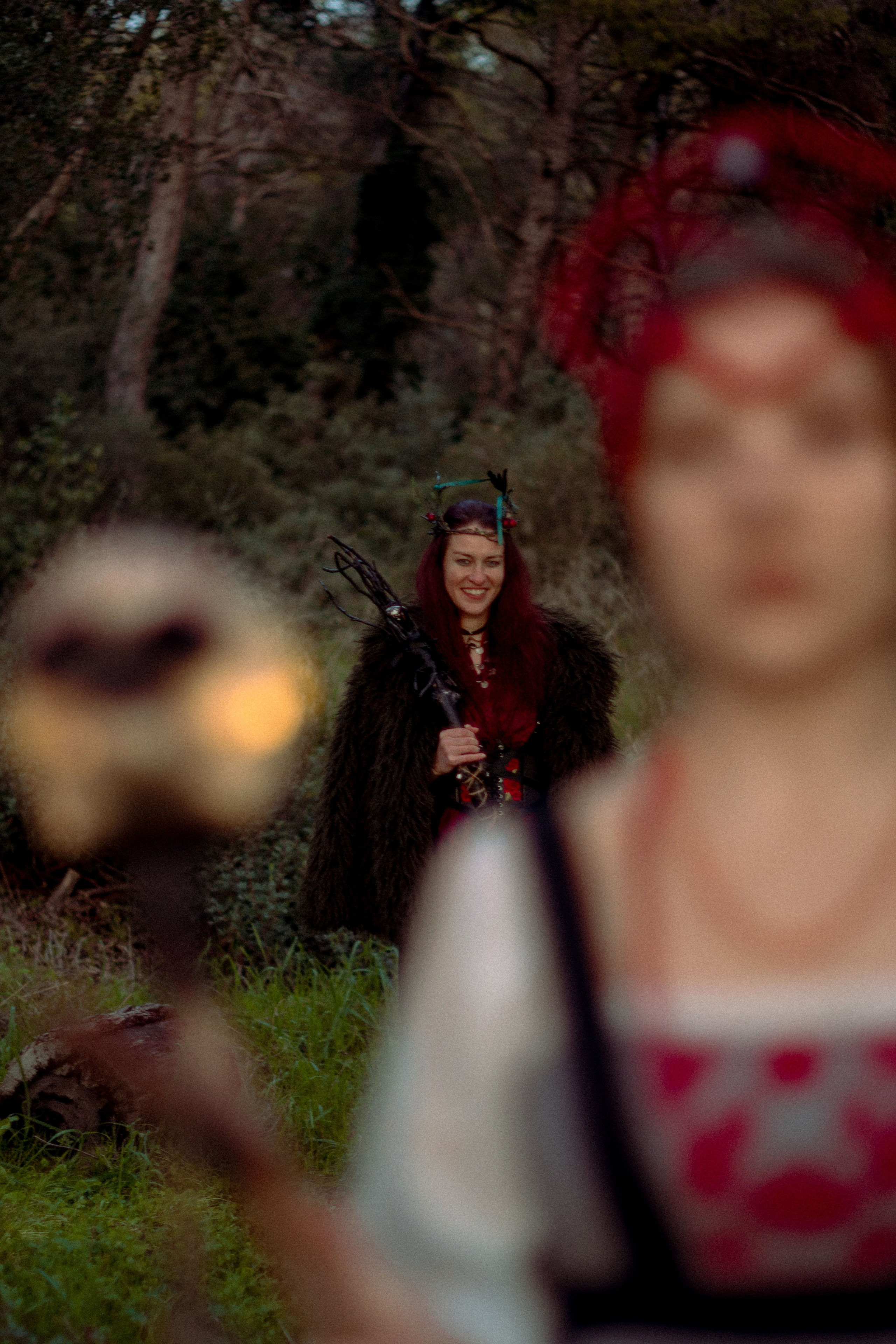 Vasilisa the Beatiful and Baba yaga. Photographer in Greece Kristina