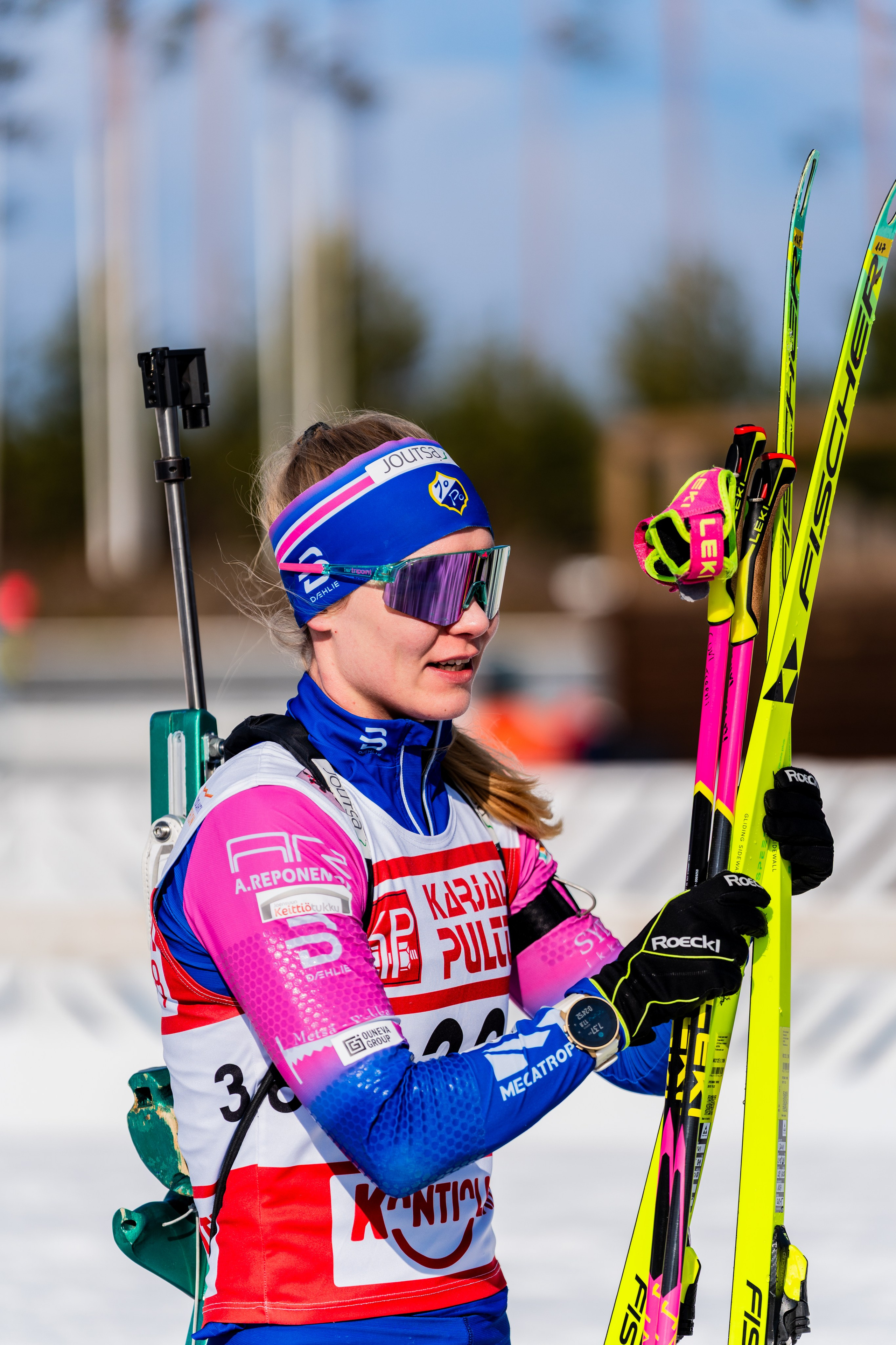 Ampumahiihdon SM-kilpailut​ 2025. Natasha Shakh