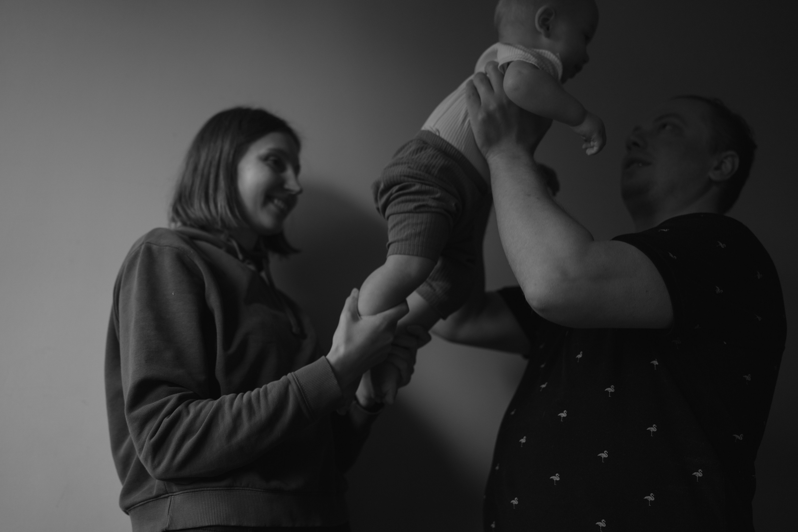 Alena, Vlad and their son Lev. Main