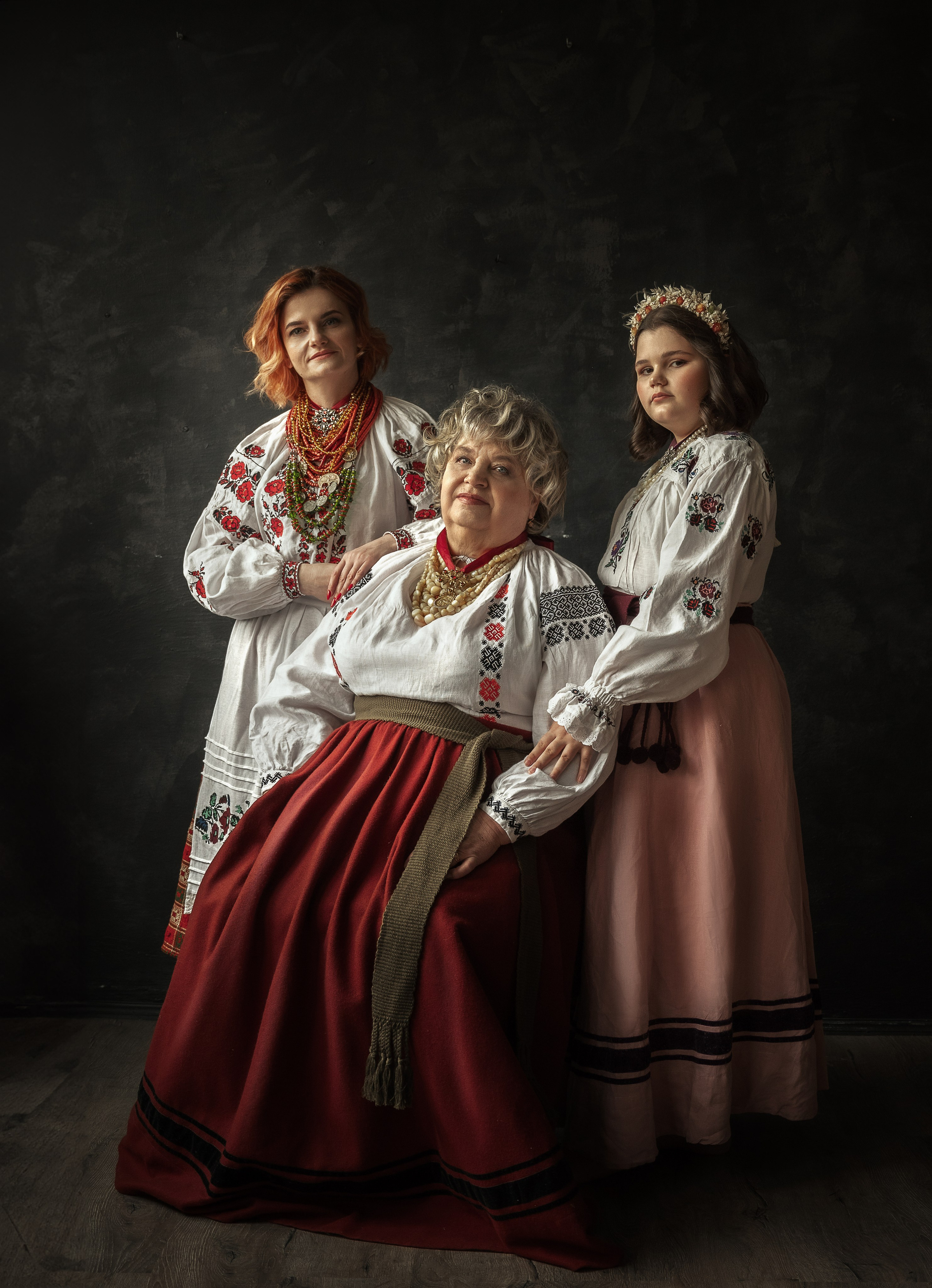 Lyudmila (Ukrainian Family). Victoria Lyubchenko — fine art photography in Bismarck, ND