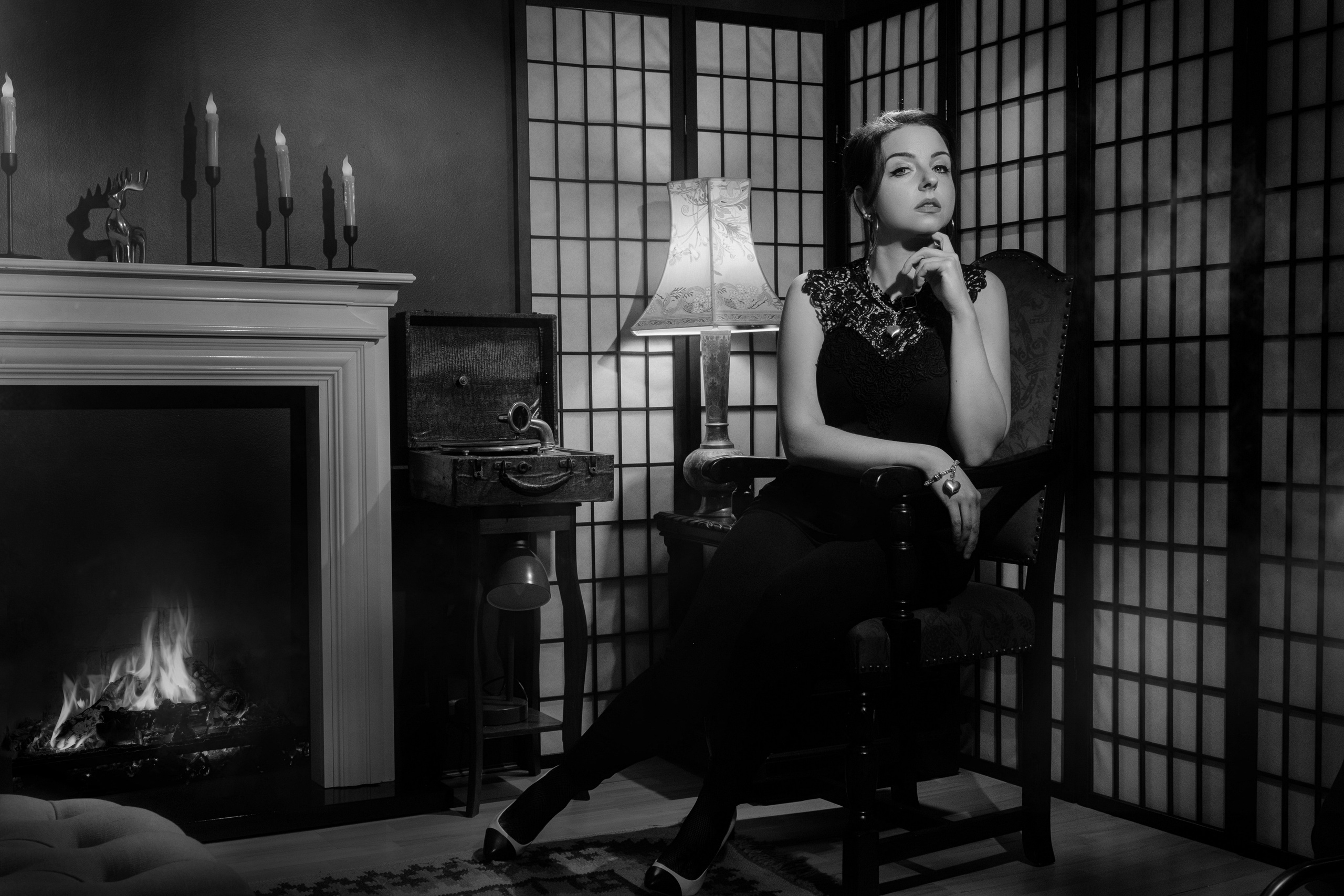 Noir. Fashion and portrait photographer in London Roman Pilipenko