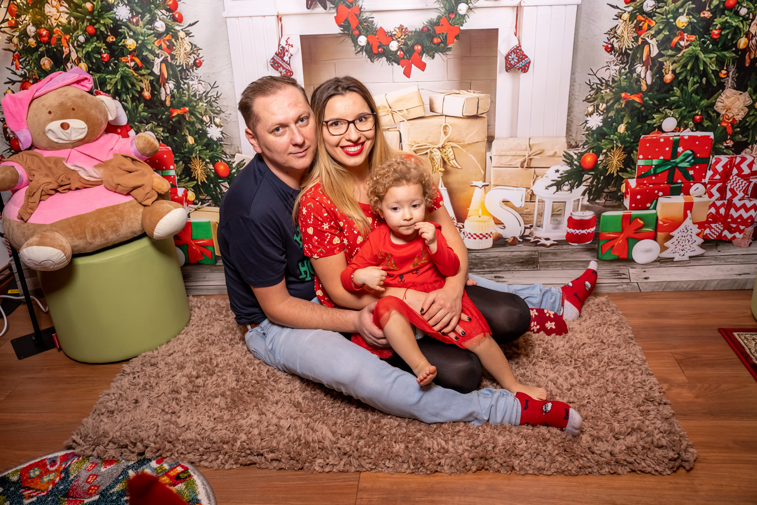 Ședință foto de Crăciun Fam. Pătrașcu