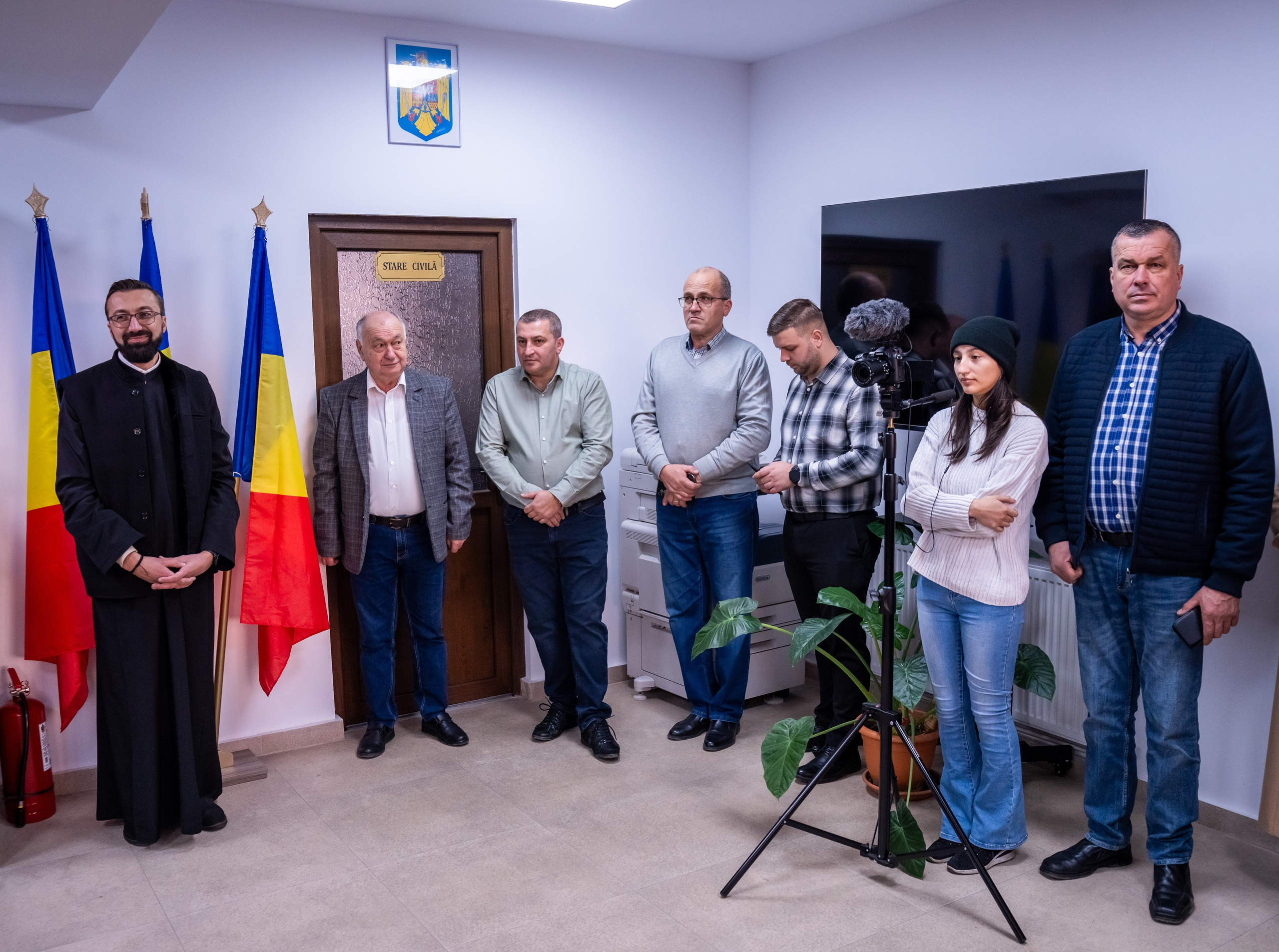 Corala Ștefanache Popescu la Primăria Vărbilău