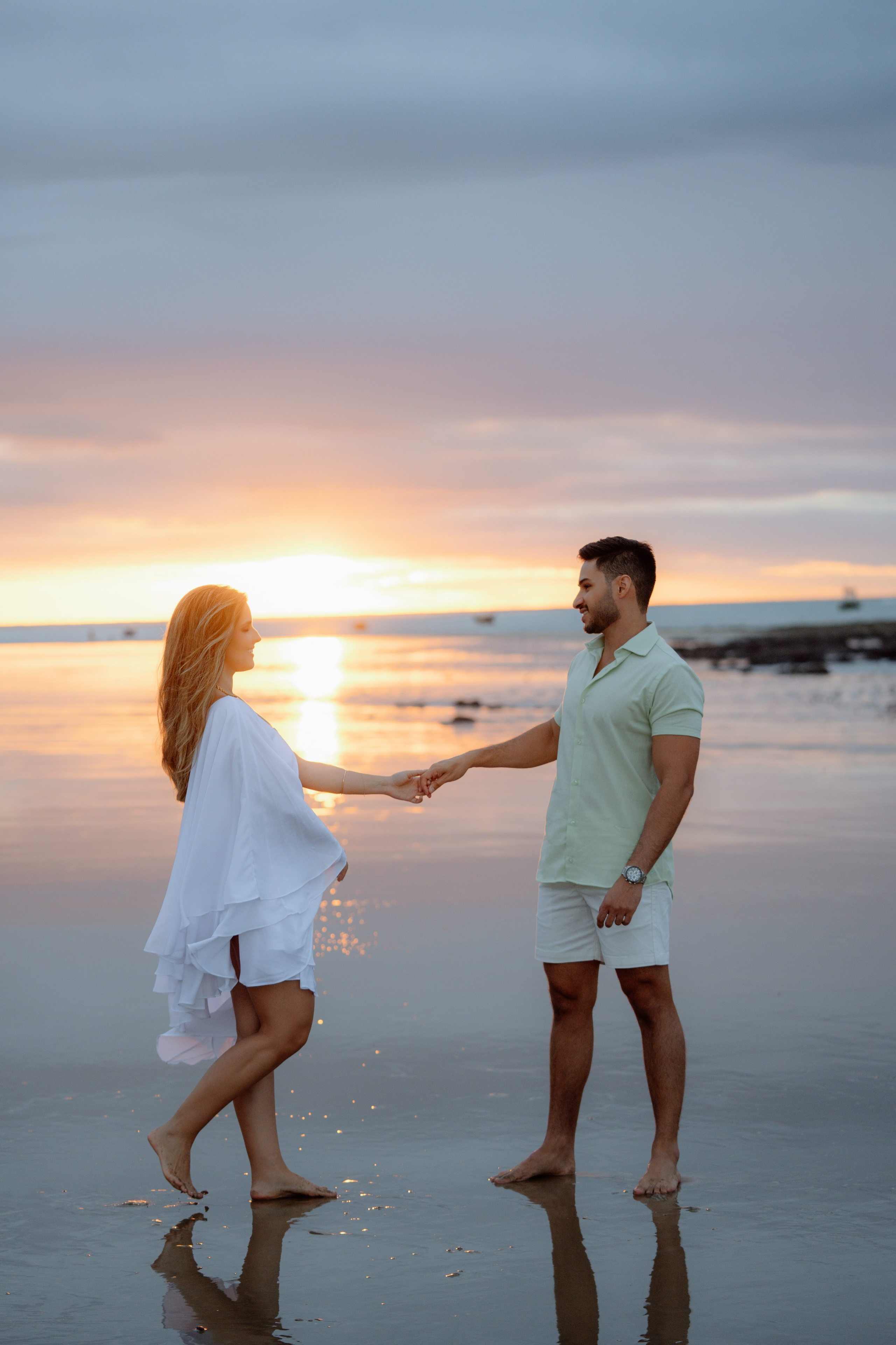Raquel e Andrey. Luz suave, direção leve e fotos que captam quem realmente você é