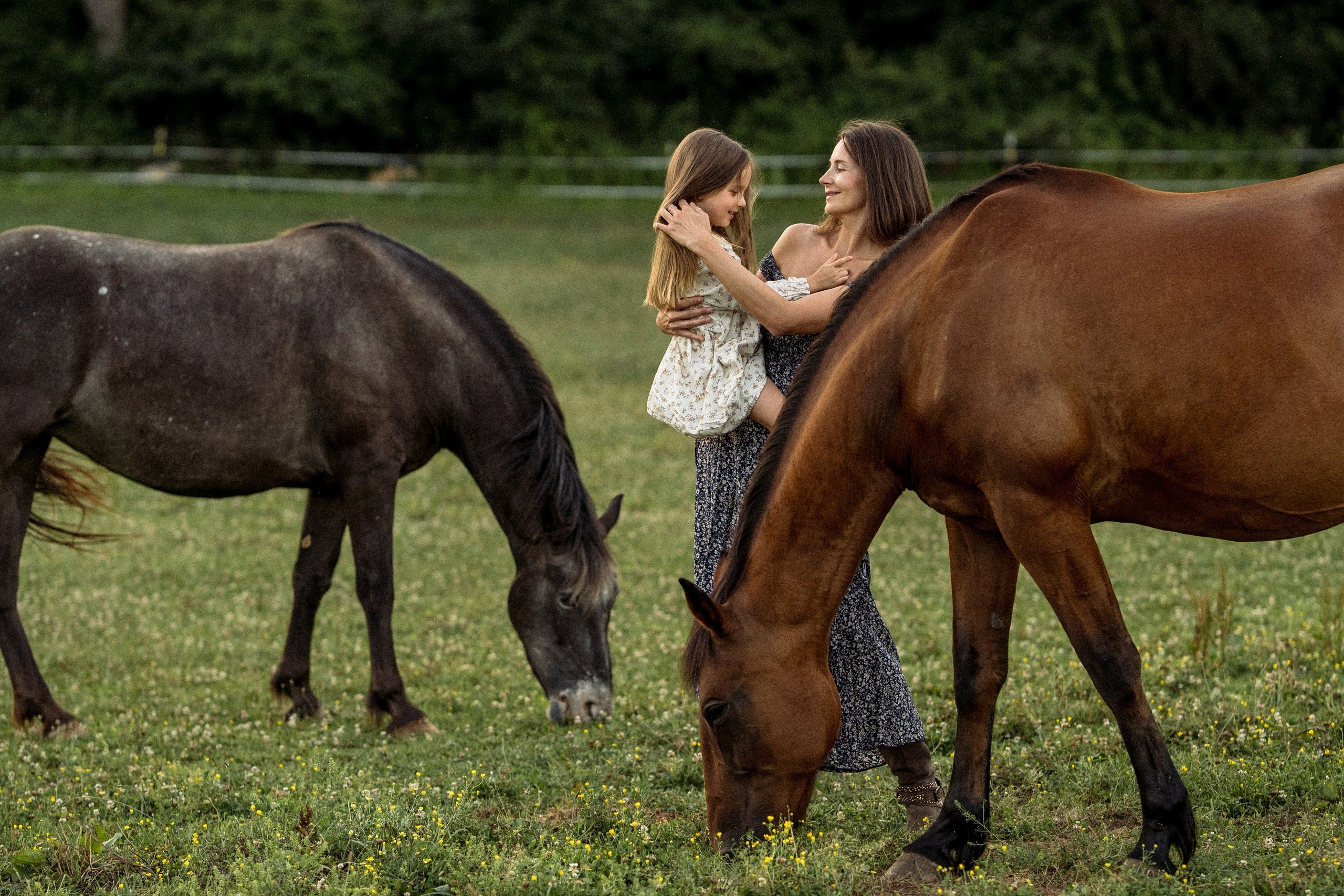 Marina&Teya. Horses. Alisa Tant — Family and newborn photographer Bucks County, Montgomery county, Philadelphia, NJ