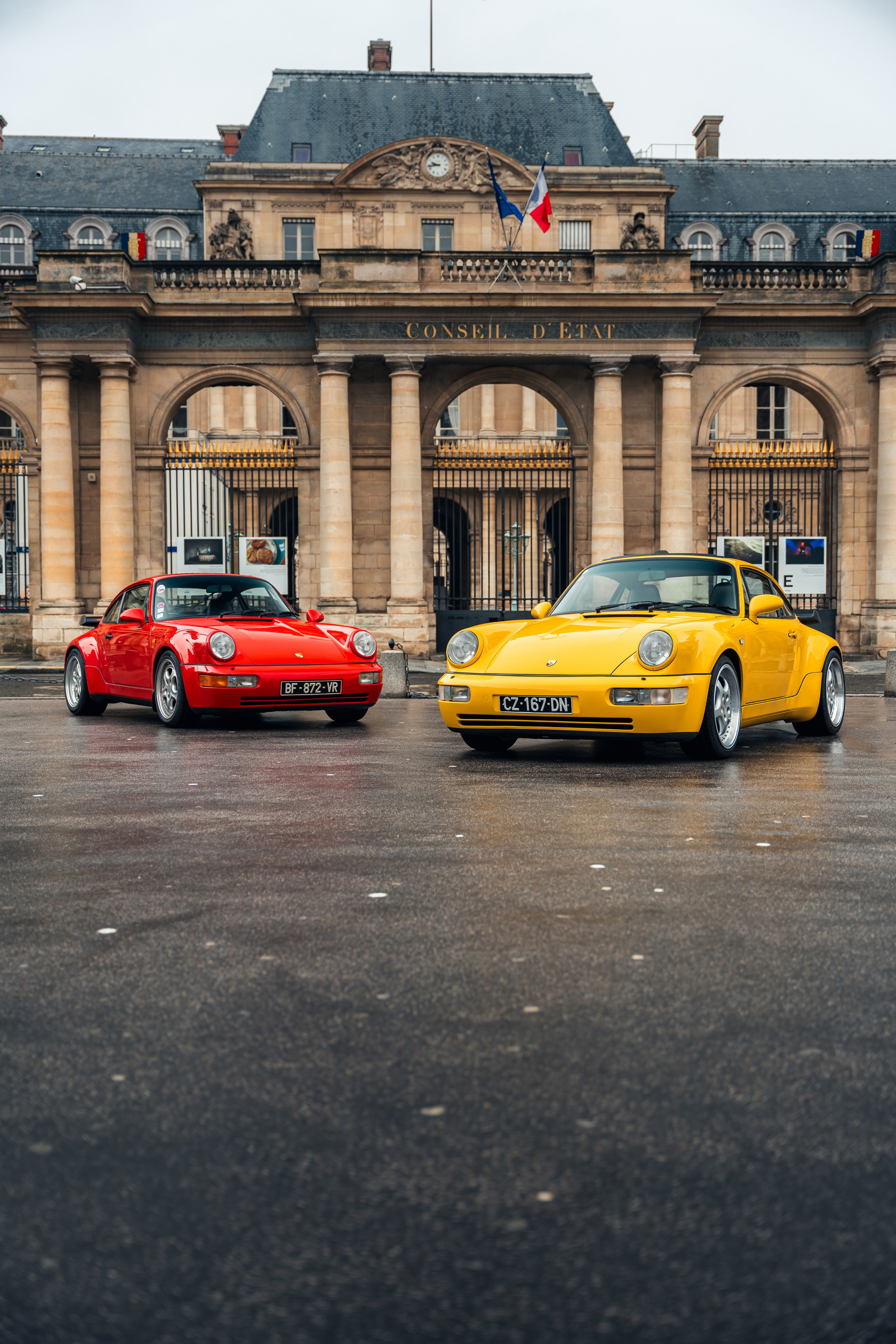Porsches 964 Turbo. Photographer in Paris — Vitalii Motruk