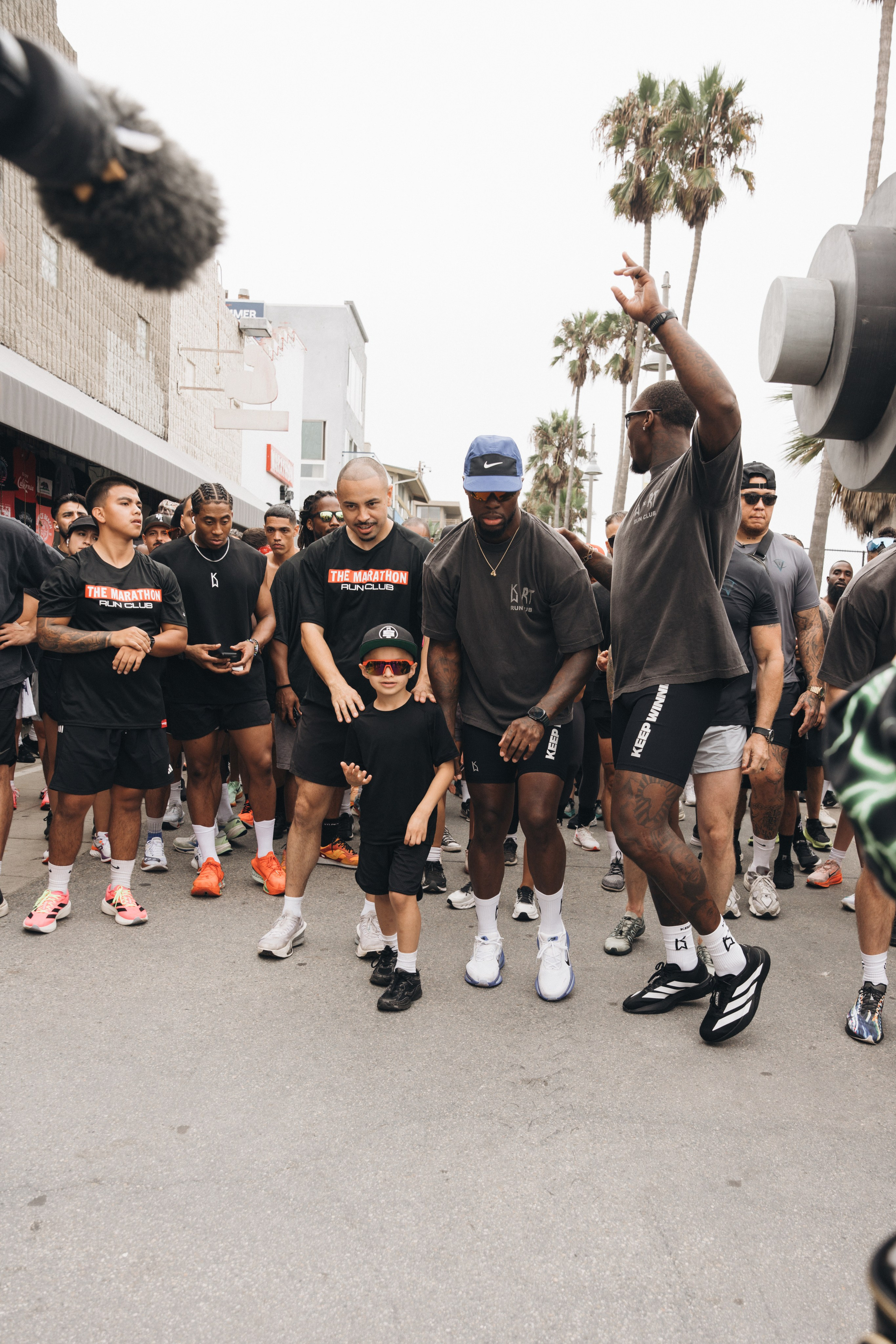 Keep Winning & Revenge Tour Run Club. Santa Monica based photographer Kristina Vasilenko