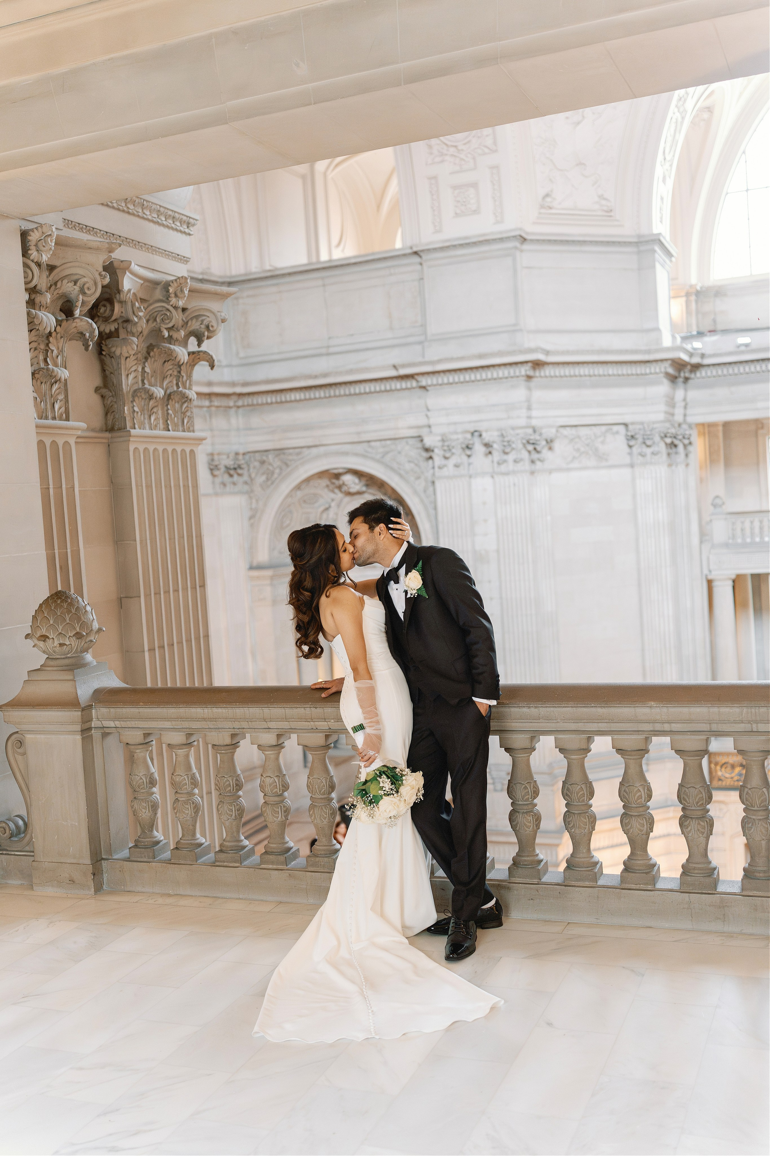 San Francisco City Hall Wedding. Wedding Photography & Videography Team in California, Los Angeles, San Francisco, San Diego and Travel