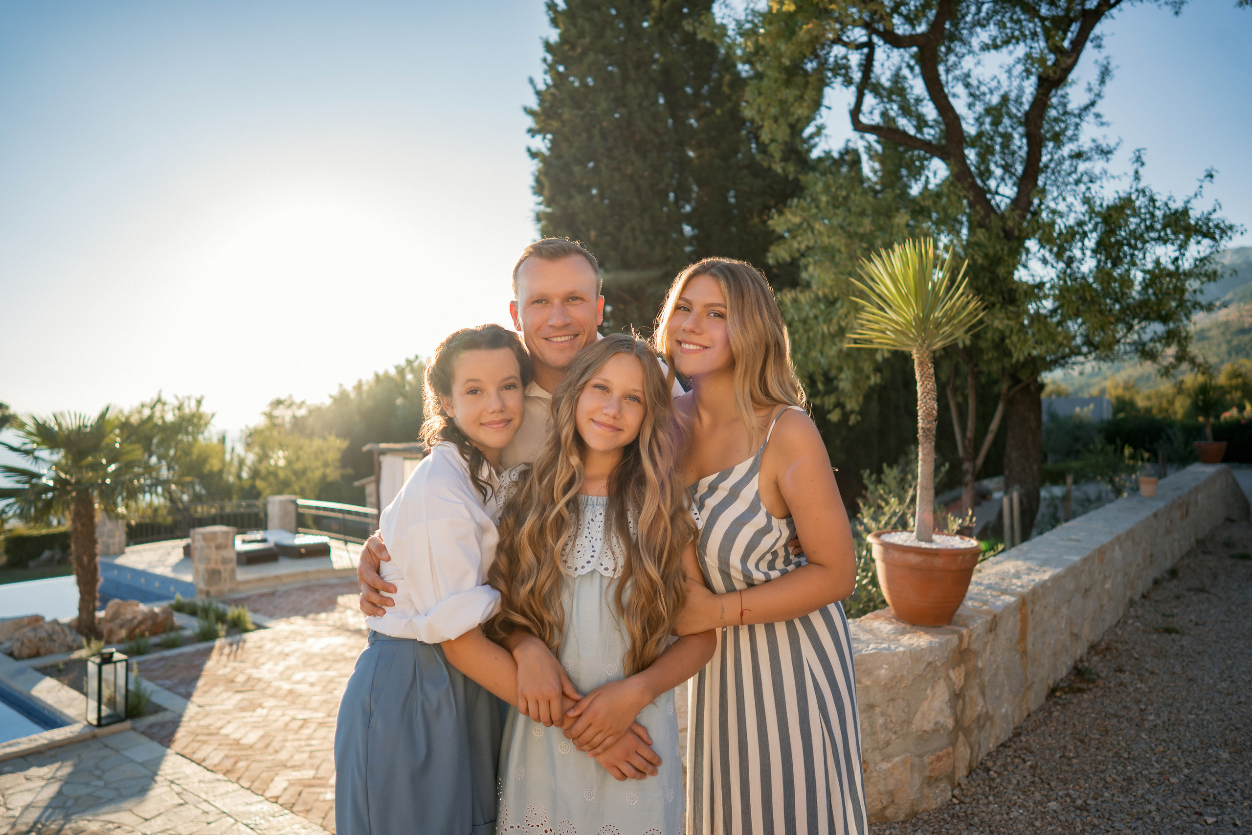 Familiefotosesjon i Montenegro