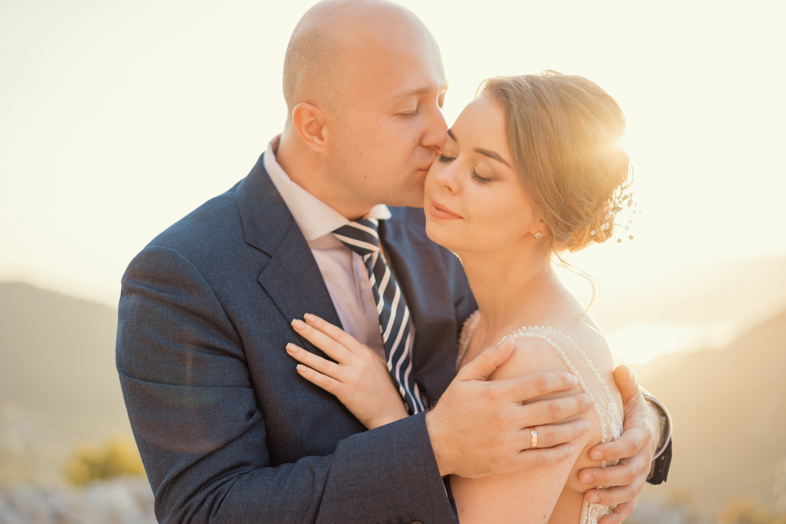 Bruiloft fotoshoot in Montenegro Perast van Dima en Kate