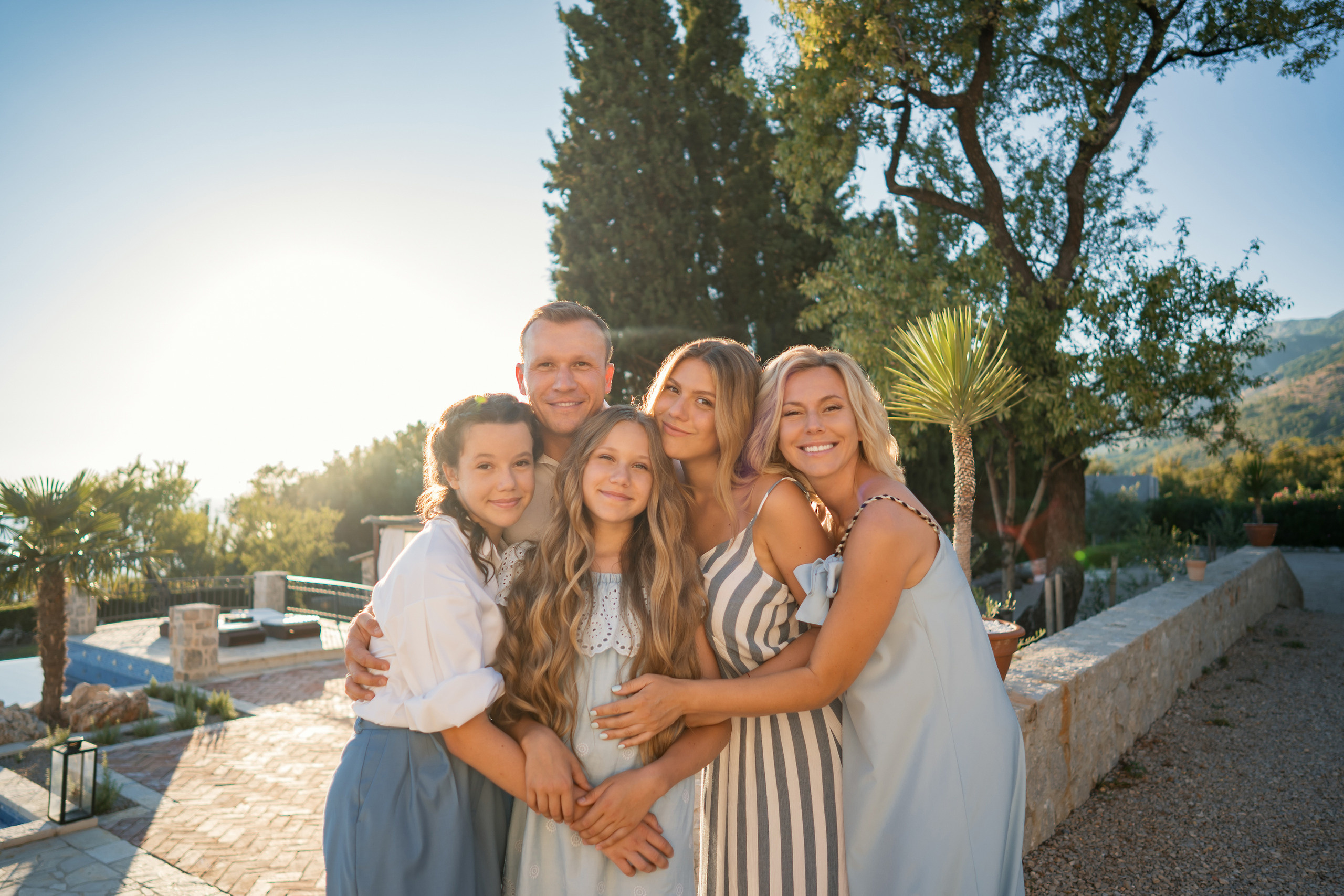 Familiefotosesjon i Montenegro