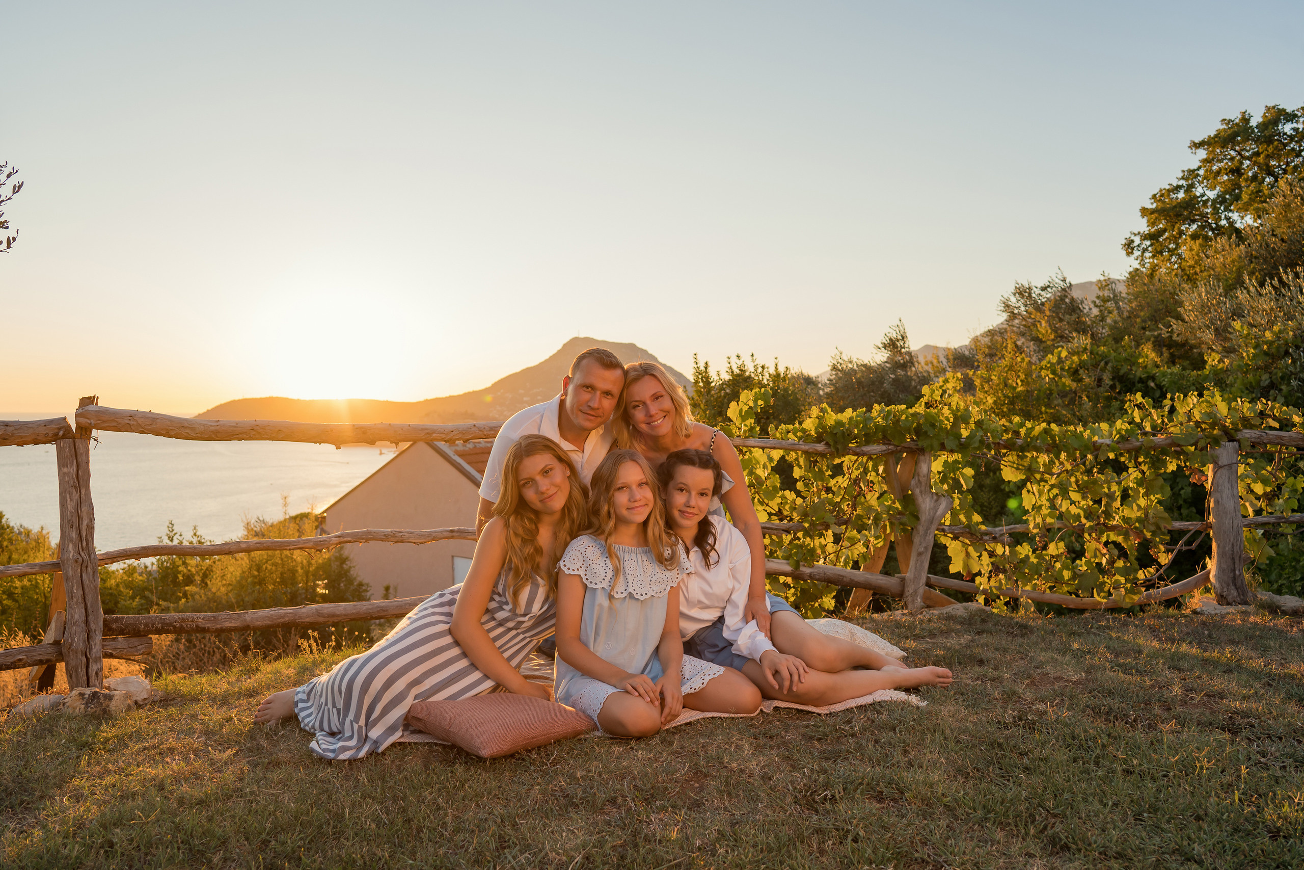 Familiefotosesjon i Montenegro