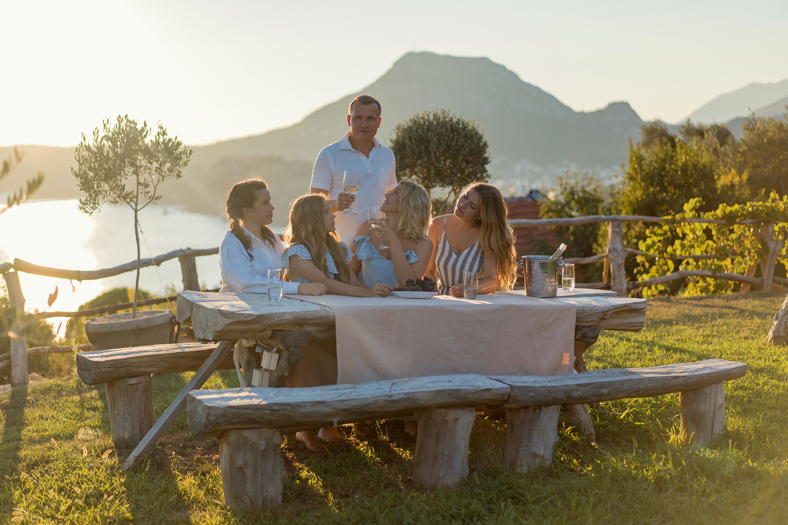 Familiefotosesjon i Montenegro