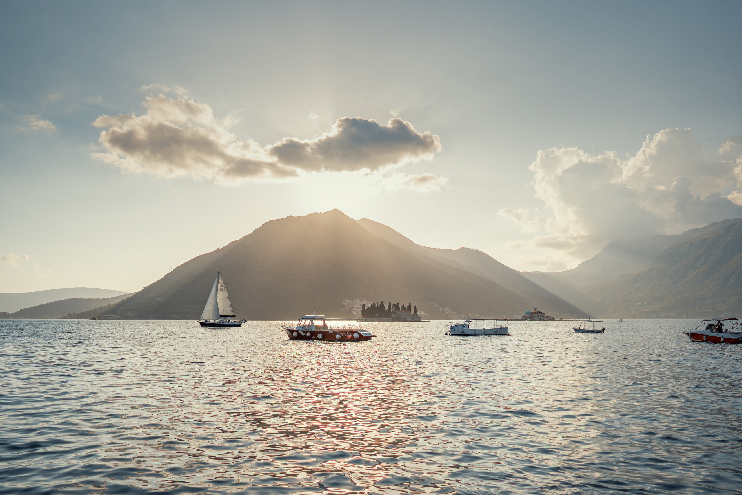 Bruiloft fotoshoot in Montenegro Perast van Dima en Kate