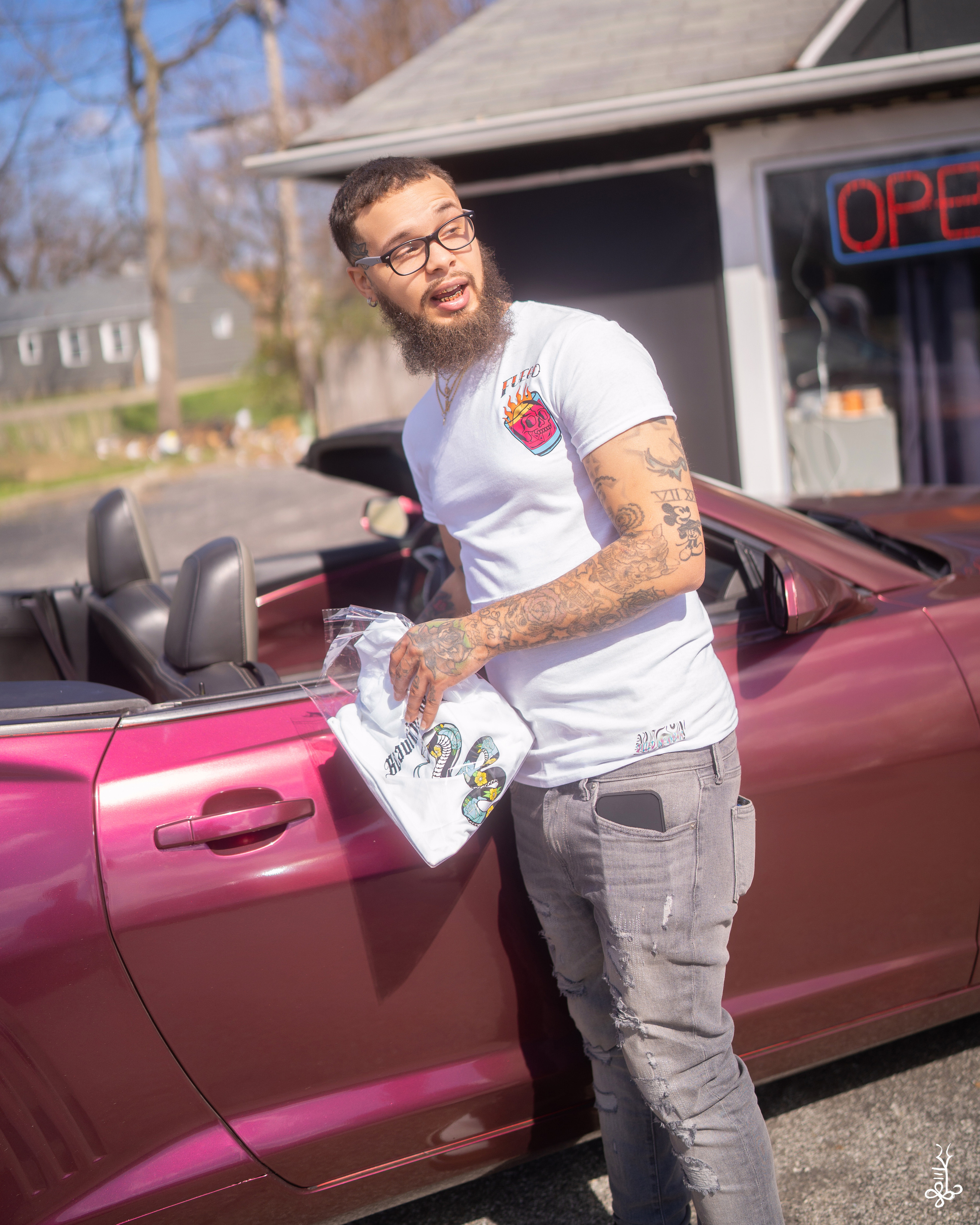 INKY BLAK. Ke’Ondris