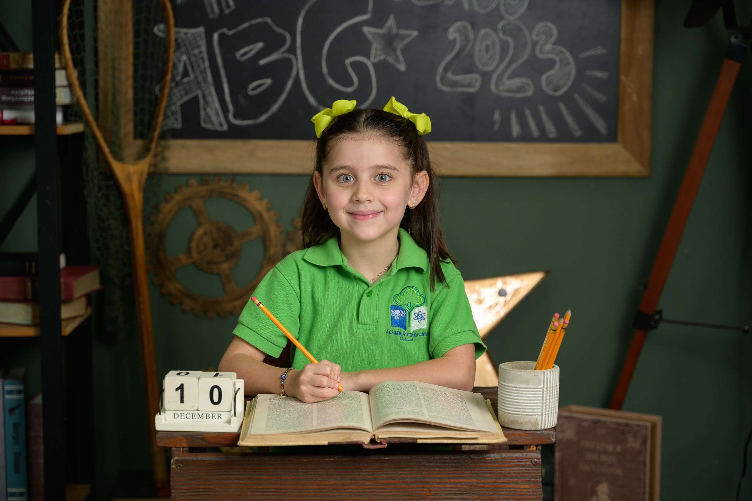 Escolar. Fotógrafo familiar, retratos. Panamá, Chiriqui. Ruslán Rusakóv