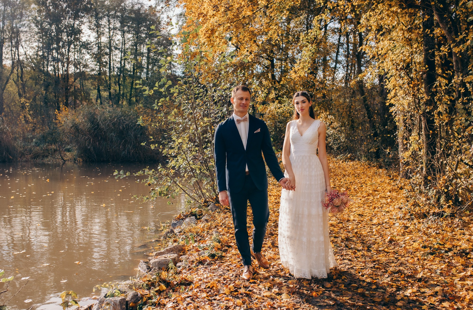 Hochzeitsshooting am Hollersee/ Sina & Sergei. Fotograf für Hochzeits- und Familienfotos in Buchen (Odenwald) Mosbach