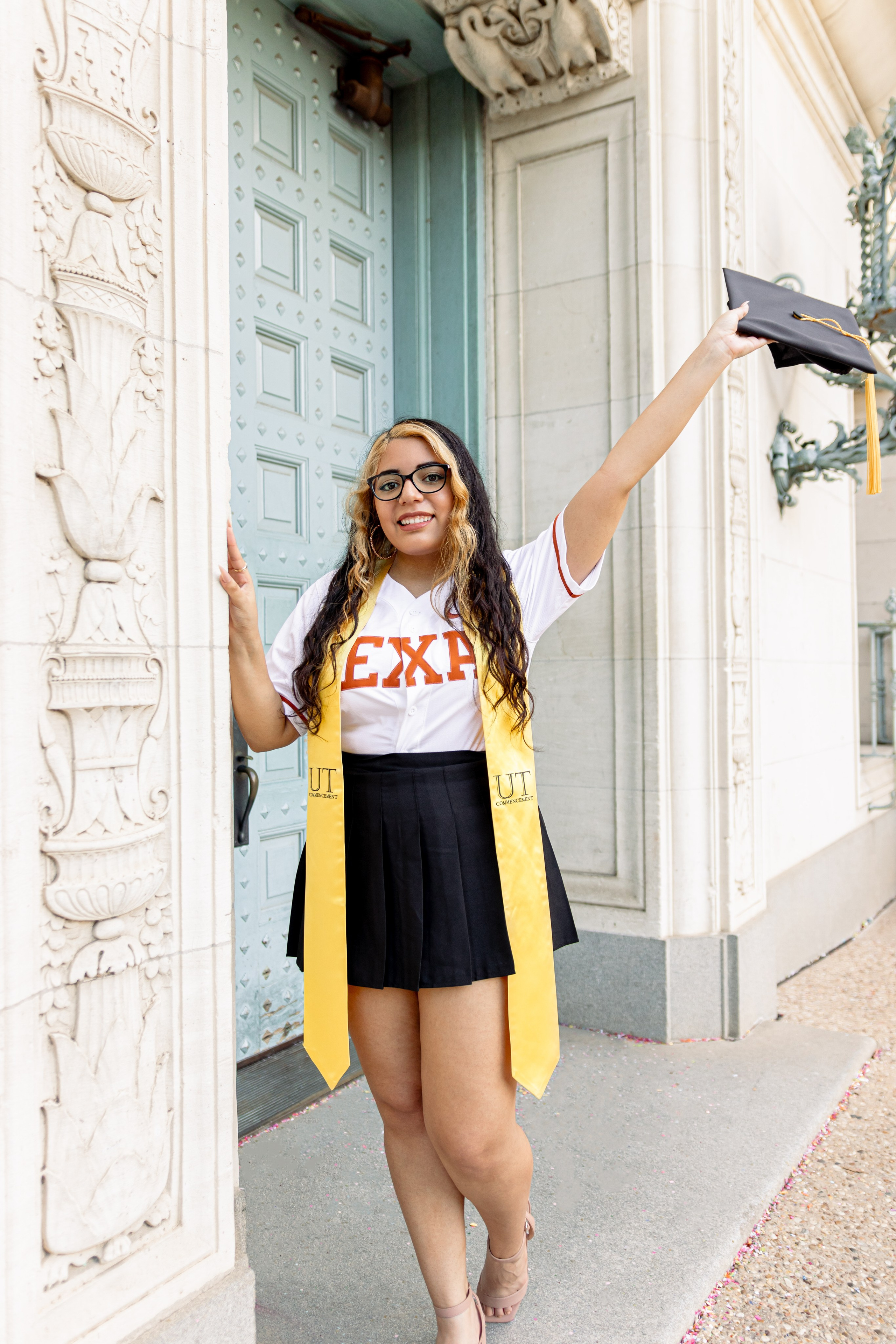 Marissa’s senior photoshoot at the University of Texas Austin