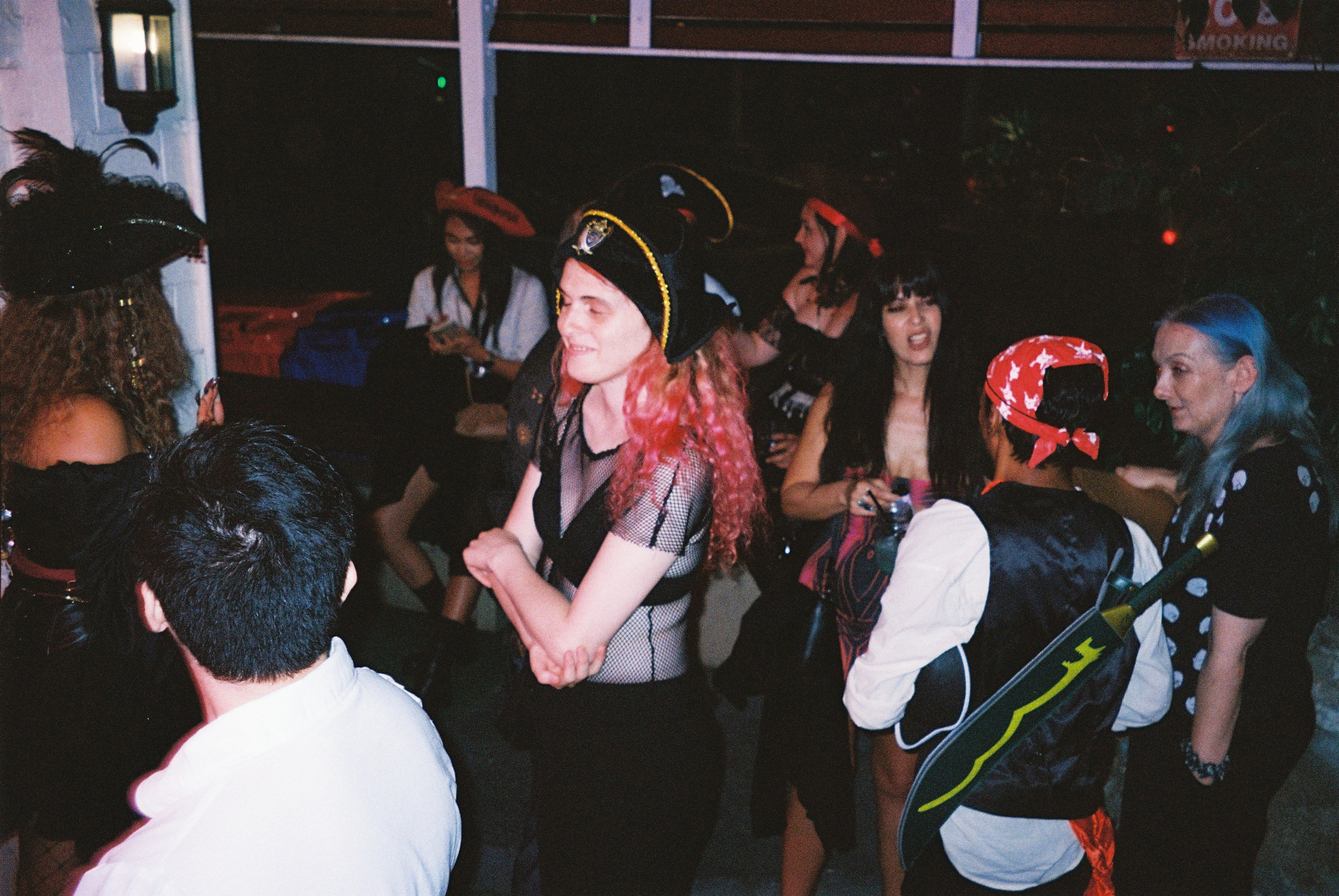 Halloween Party. Film portrait photographer