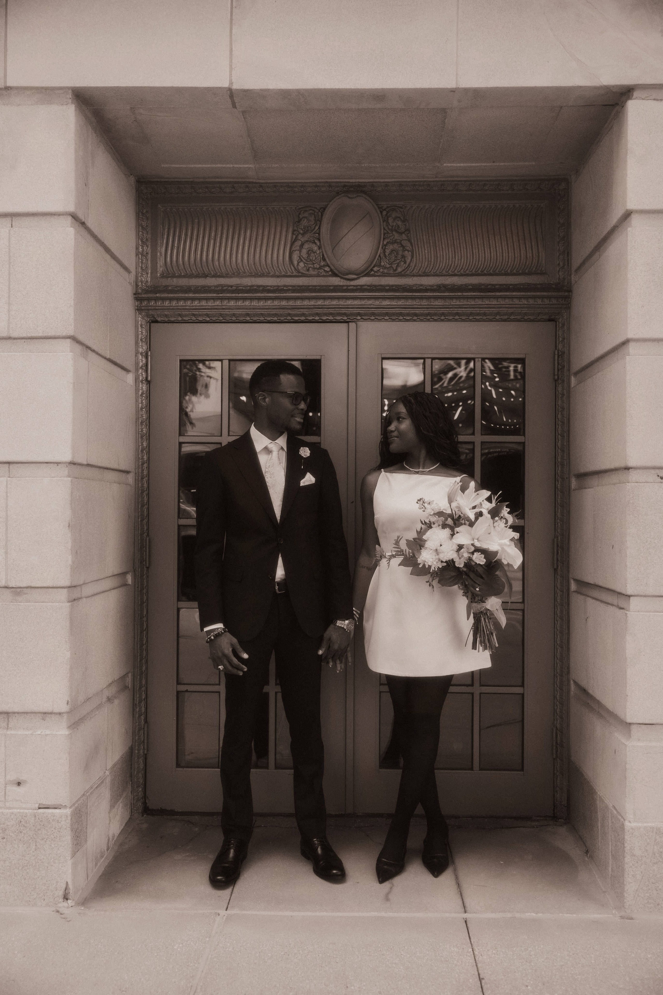 Chicago Courthouse Wedding Photography | Intimate & Timeless Moments