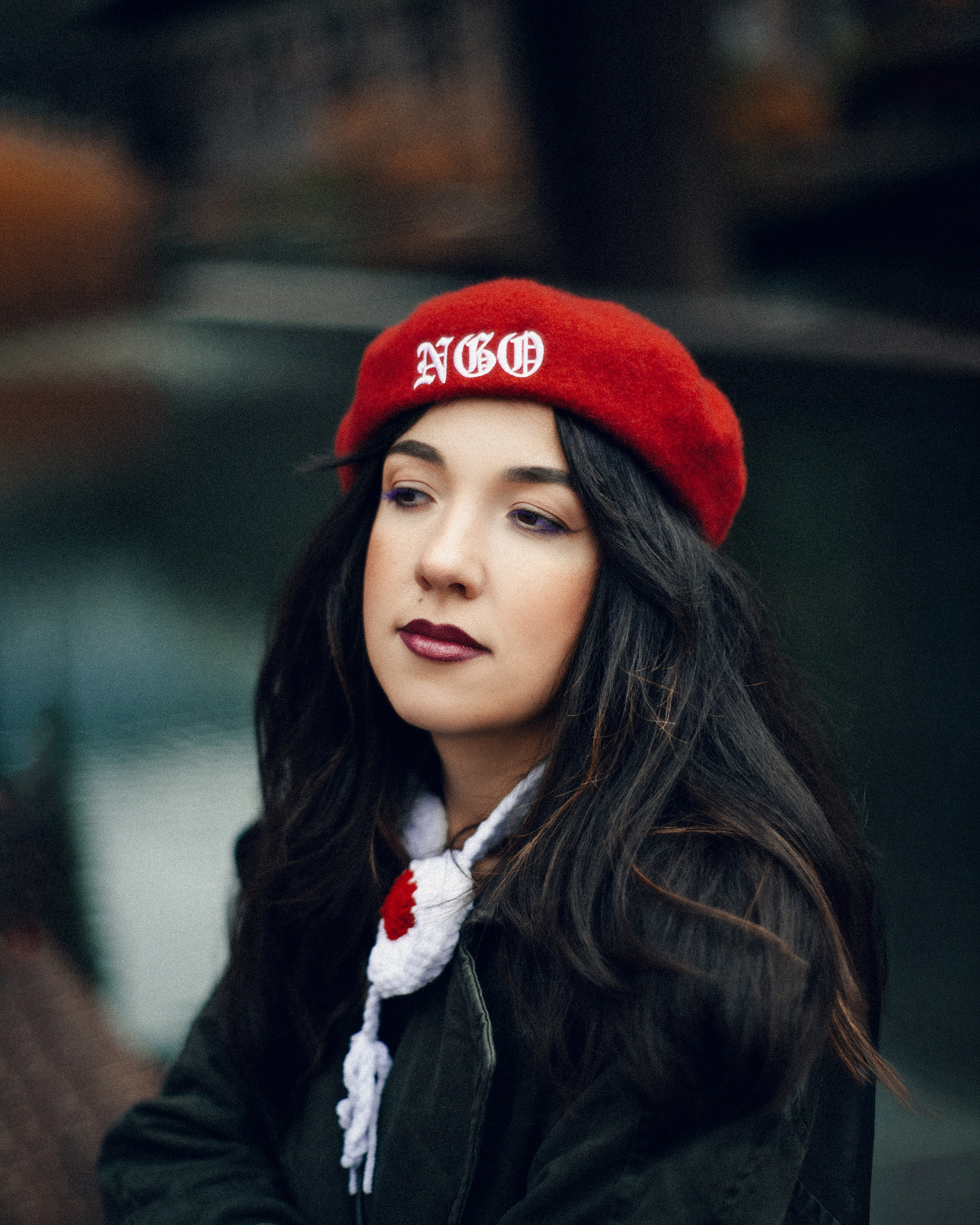 Autumn walk in London Barbican. Moth & Moss Photography