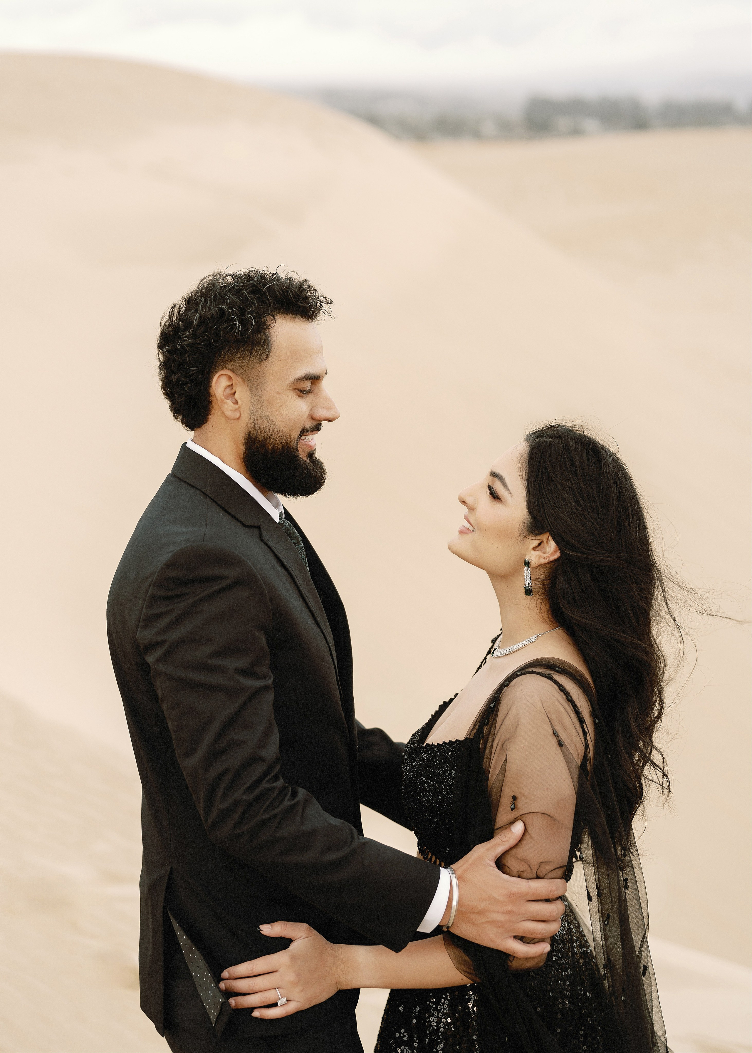 Elopement at Pismo Beach Sand Dunes, California. Wedding Photography & Videography Team in California, Los Angeles, San Francisco, San Diego and Travel