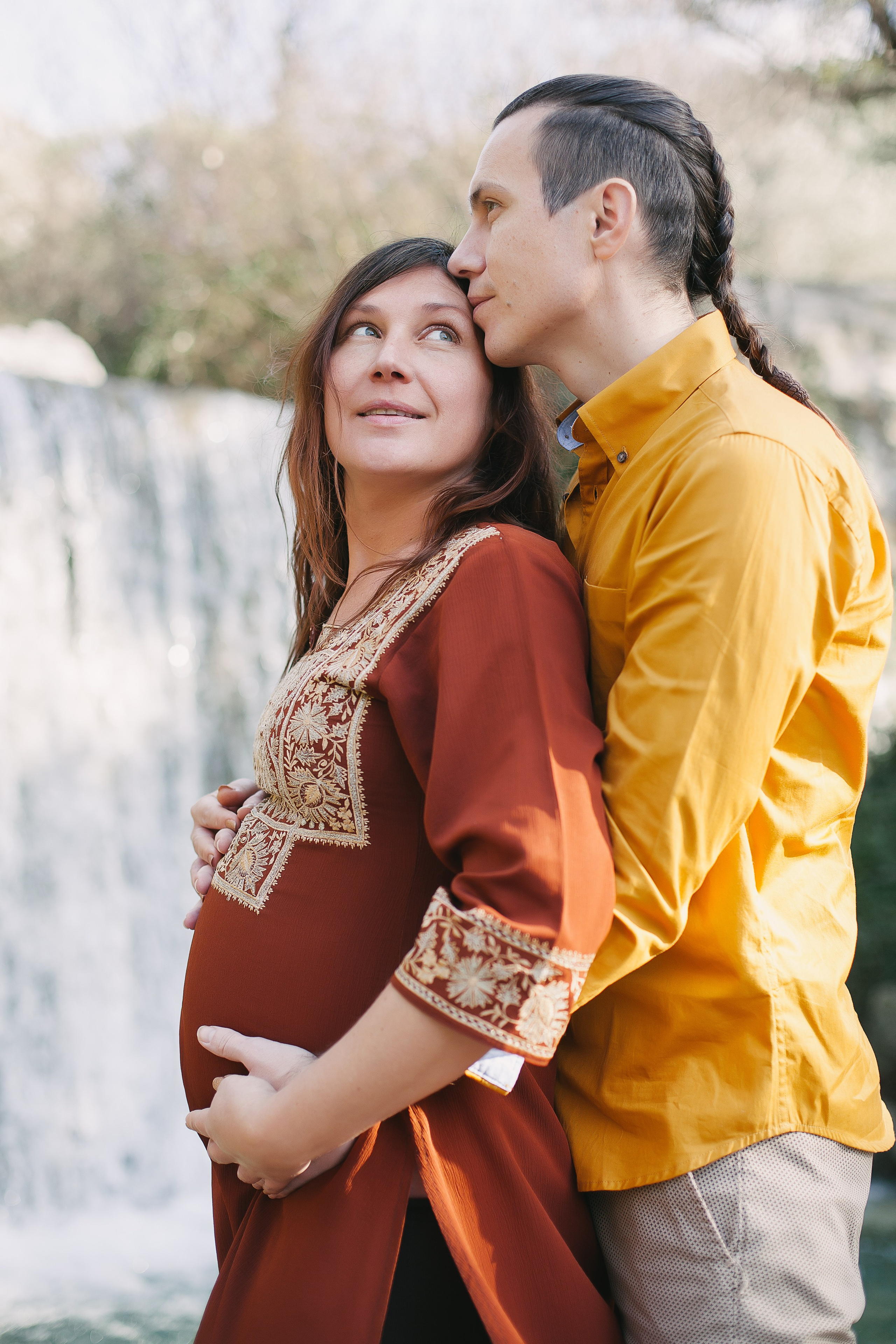 Maternity Session in the Olives. Sunkrit Photography