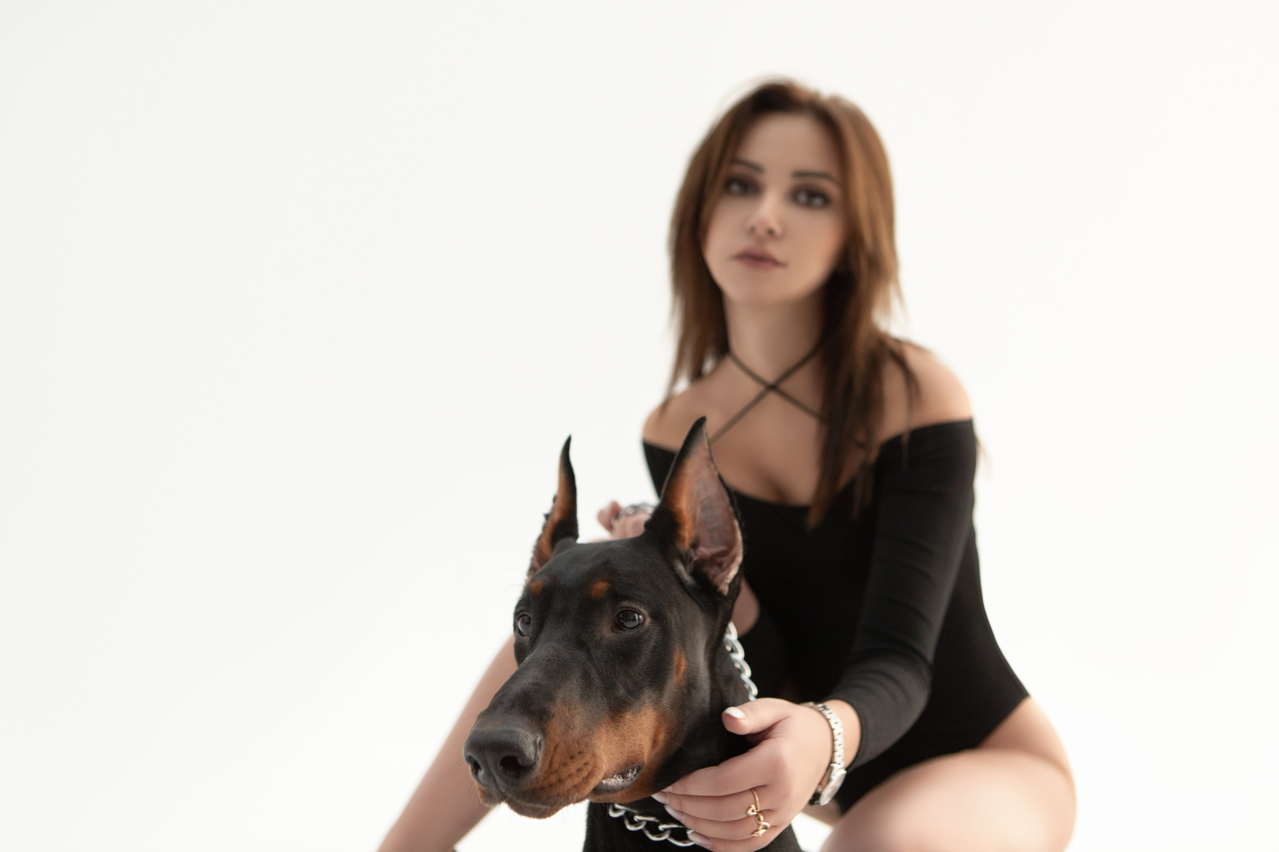 Фотосессия с доберманом. Свадебный и семейный фотограф Жанна Руденко