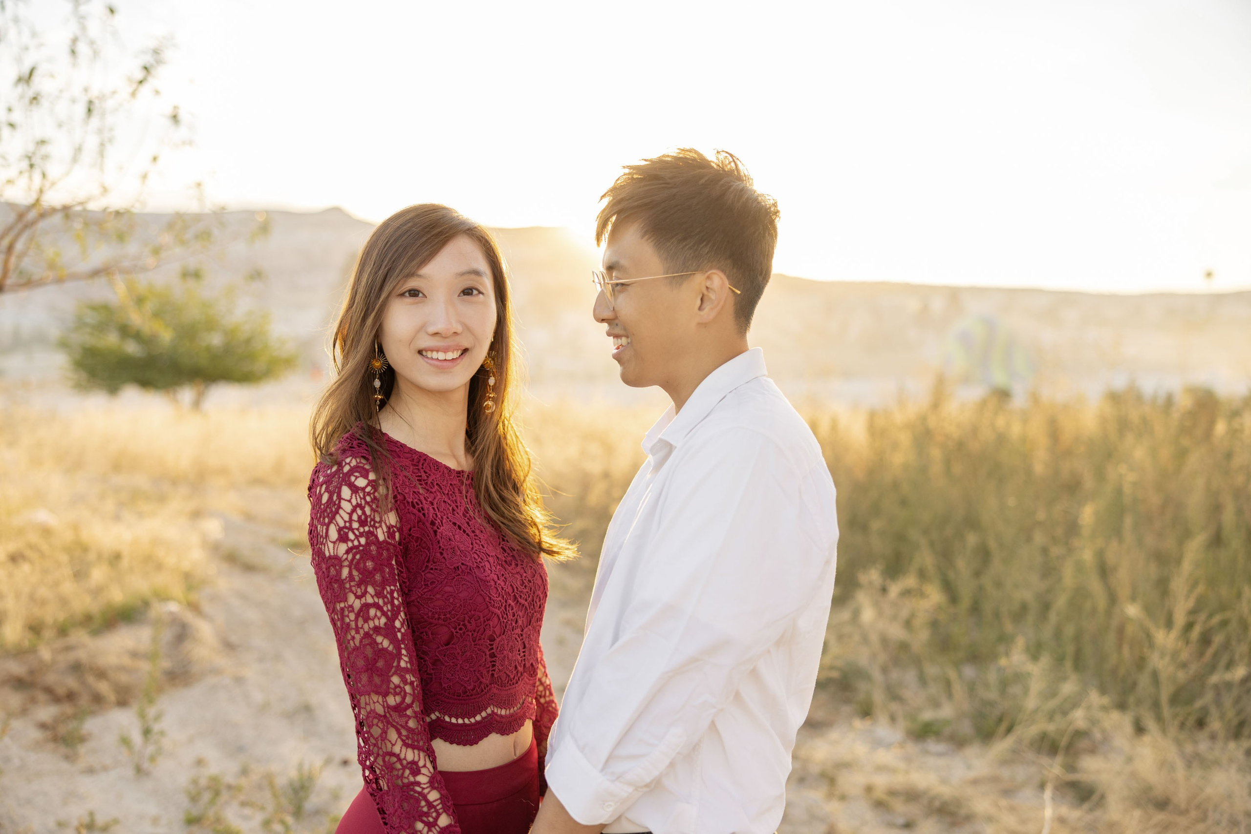 Couple photo shoot in Cappadocia. Julia Ganch I Fashion Wedding Photography I Cappadocia Turkey