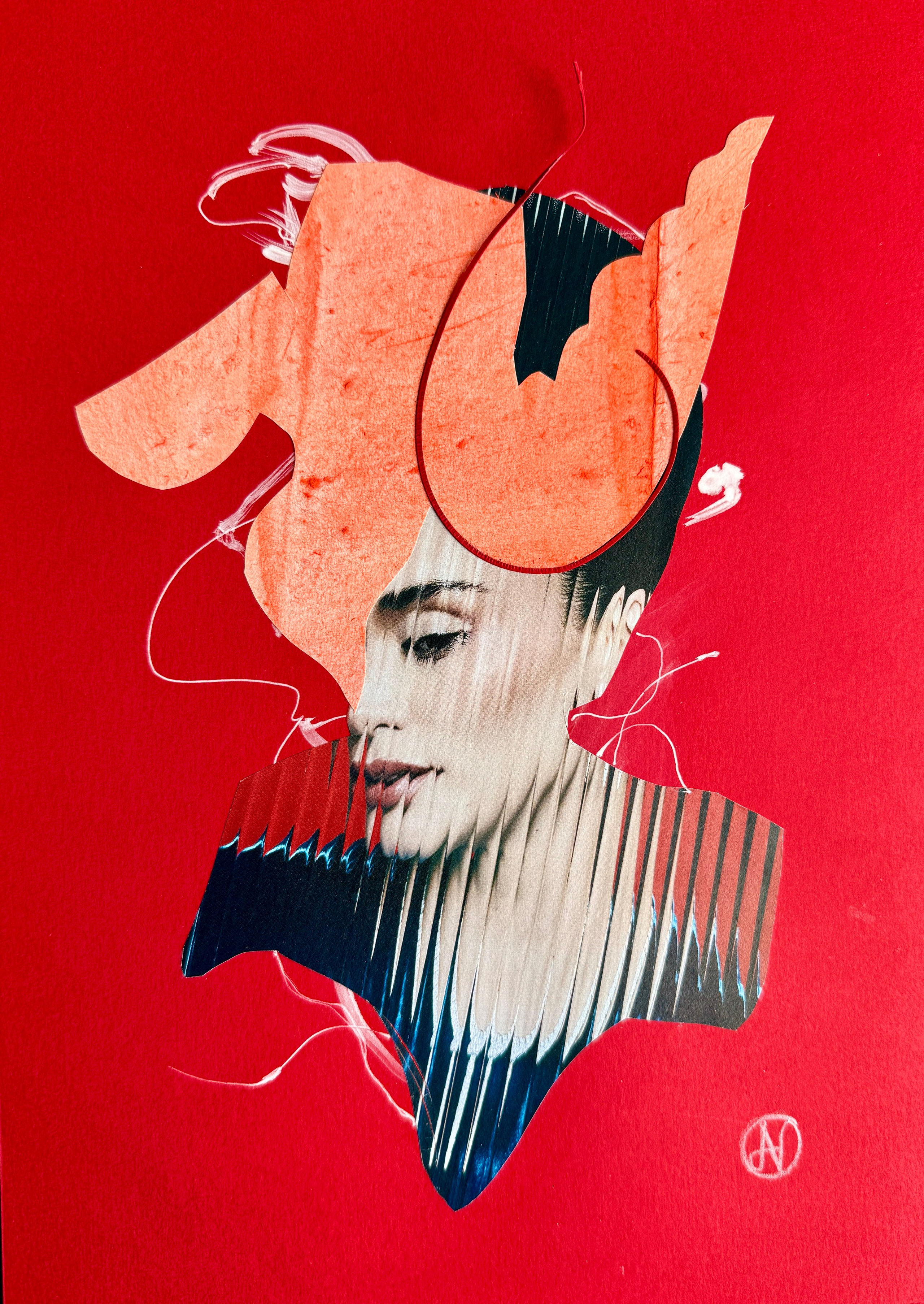 Analog collages. Photographer, photo artist Alena Novgorodtseva