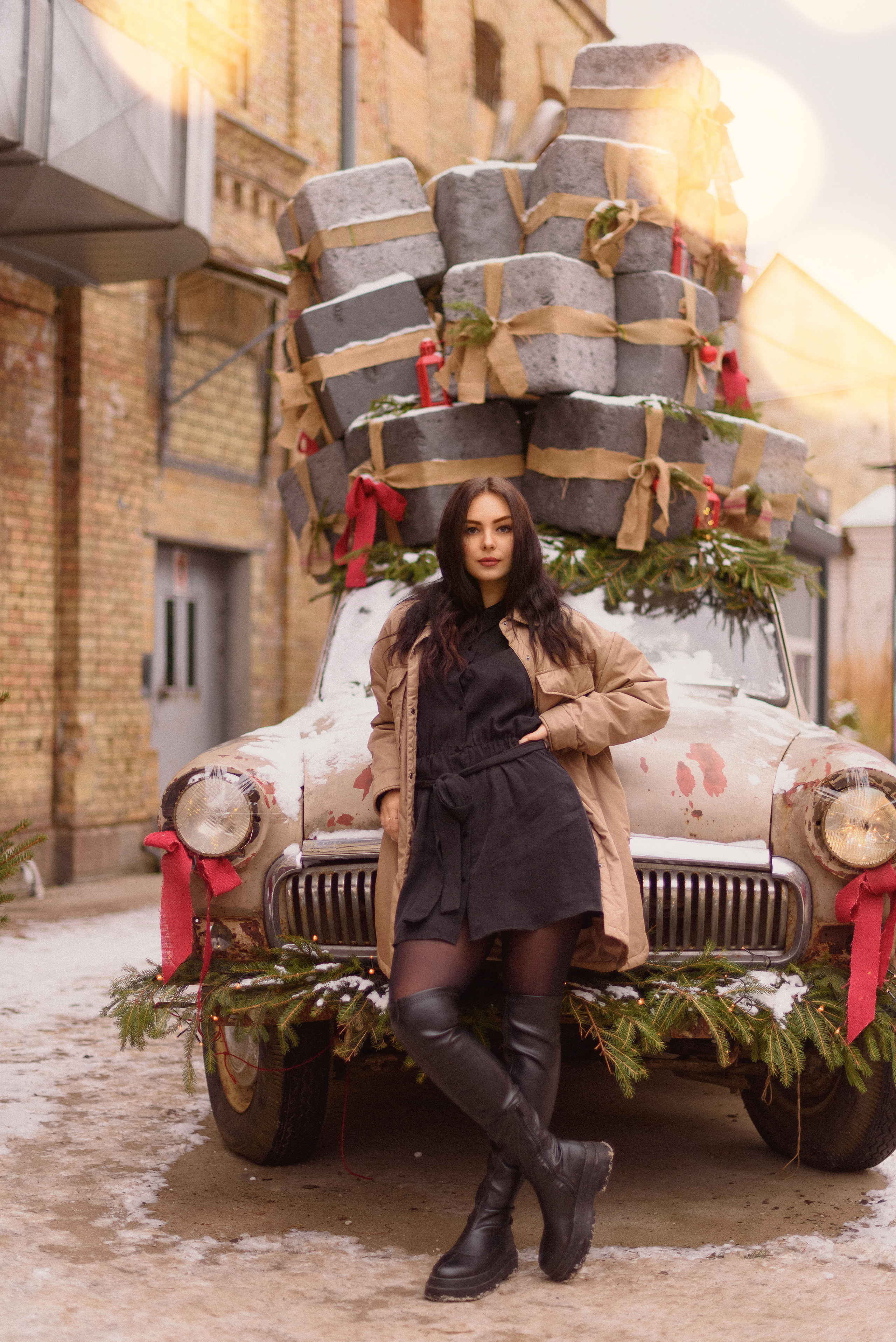 Фотосъёмка в локациях Лукишской тюрьмы в Вильнюсе. Семейный фотограф и фотограф новорожденных в Вильнюсе Ирина Беленкевич