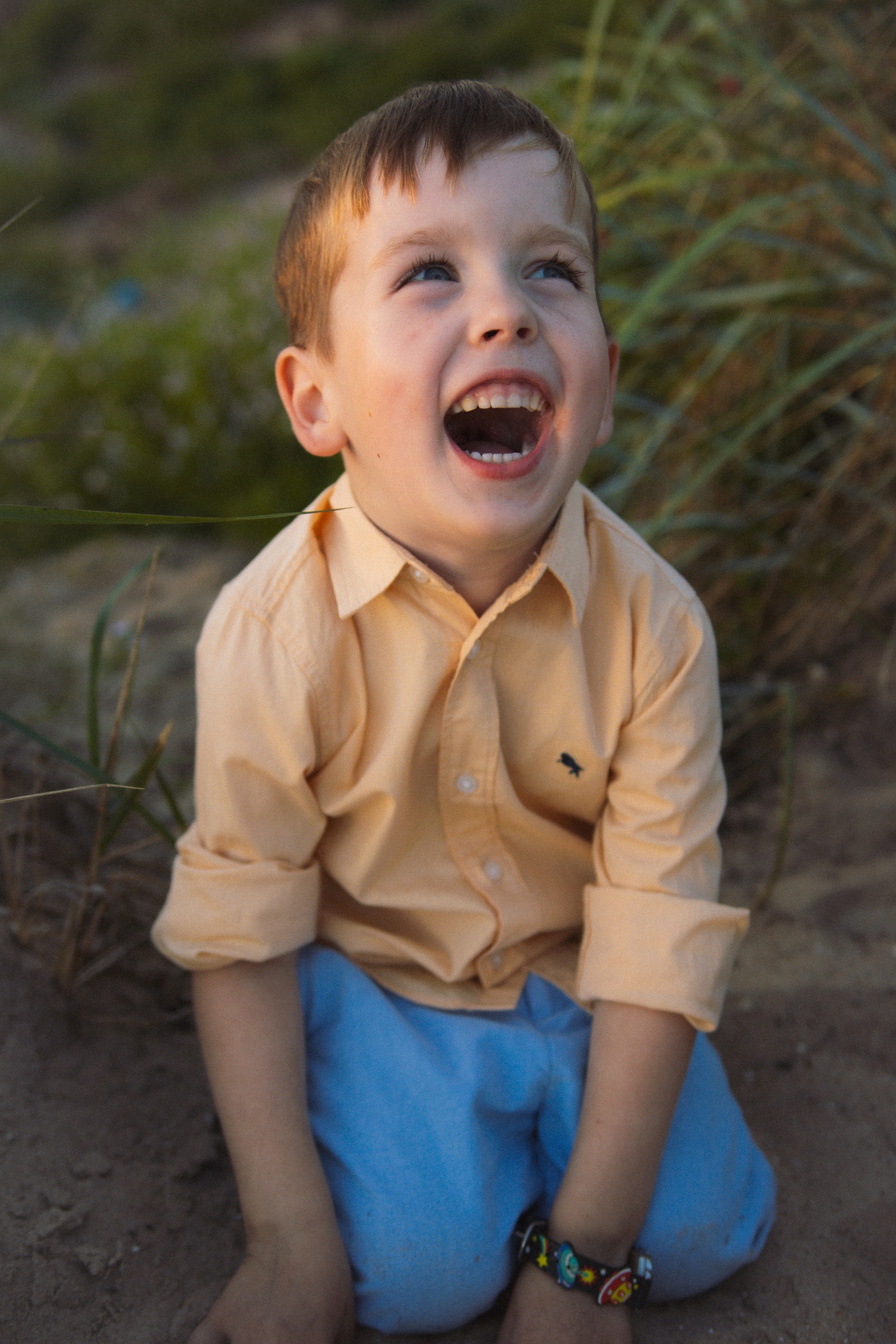 Warm evening in Falkenberg. Photographer in Gothenburg Aleksandra Stroganova