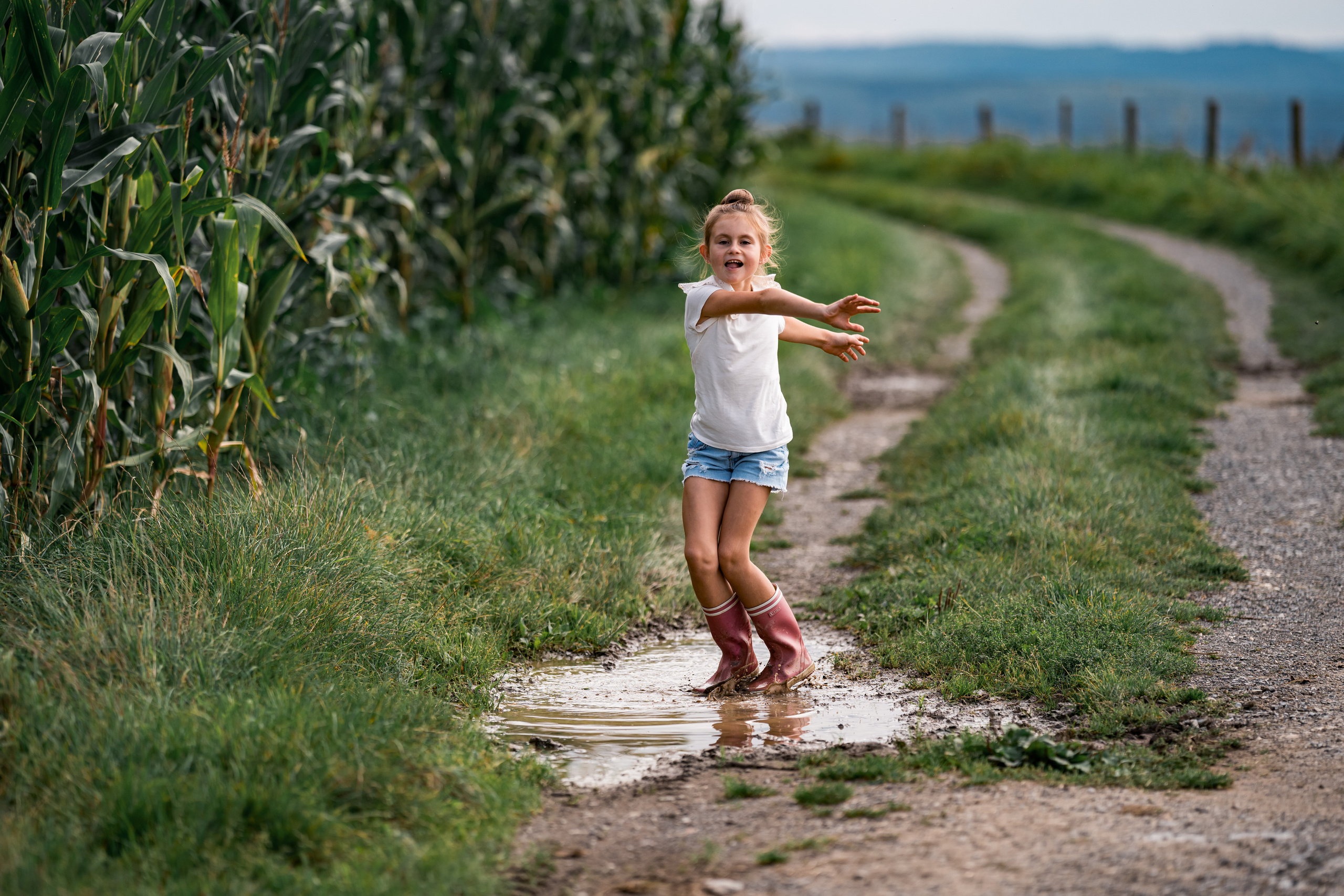 Кукурузные поля. Семейный, детский и женский фотограф в Германии, Трире