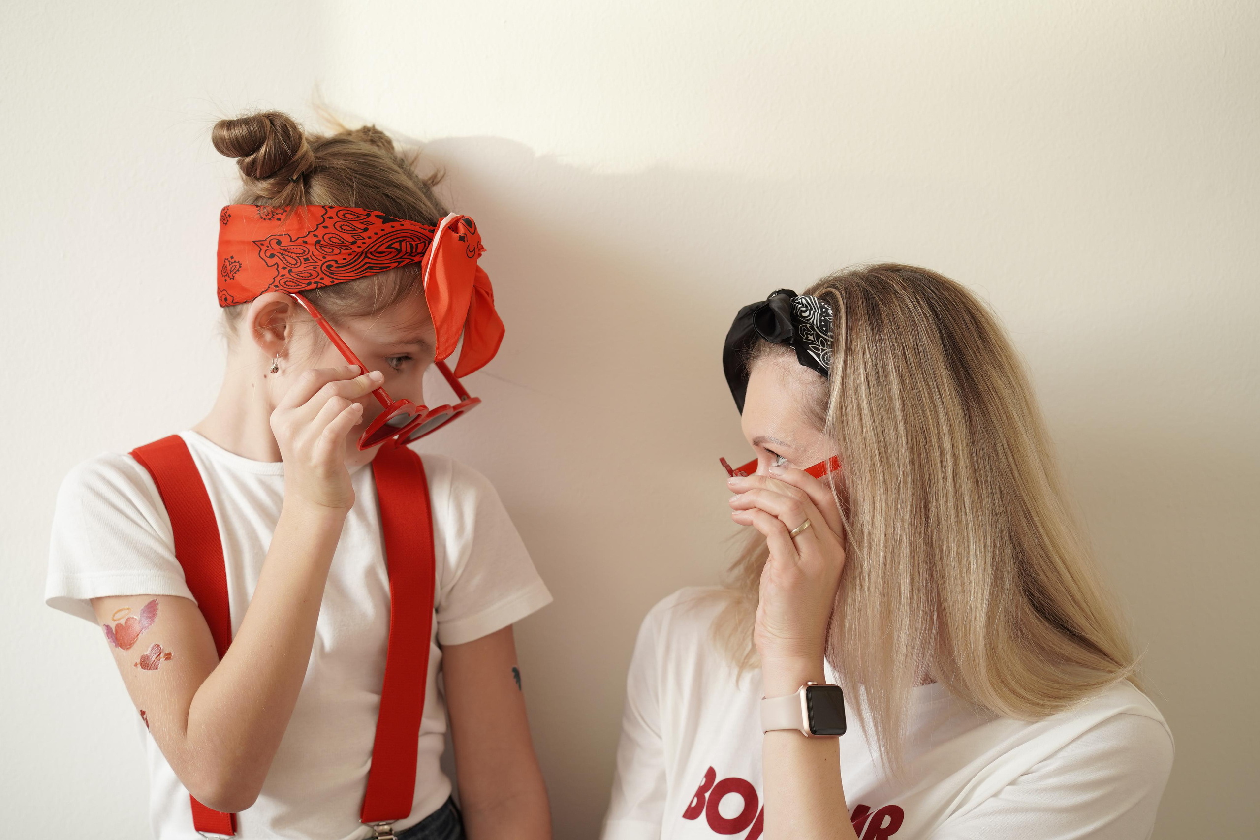 Valentine's day. Familien, Portrait und Konzeptualfotografie in Genf, Schweiz