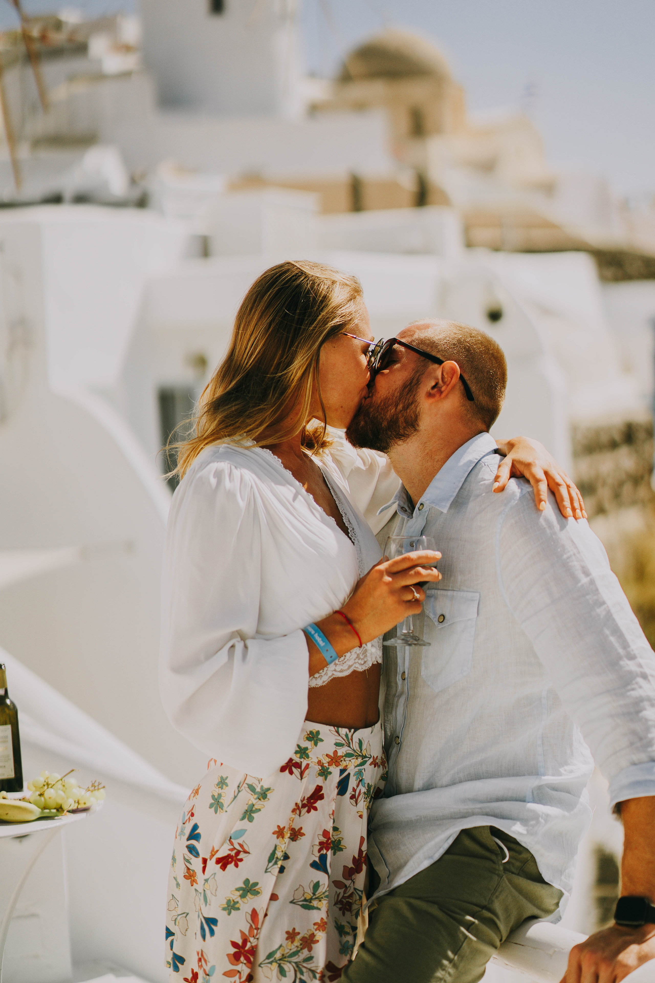 Love in Santorini. Фотограф в Греции на Родосе Александра Макиди