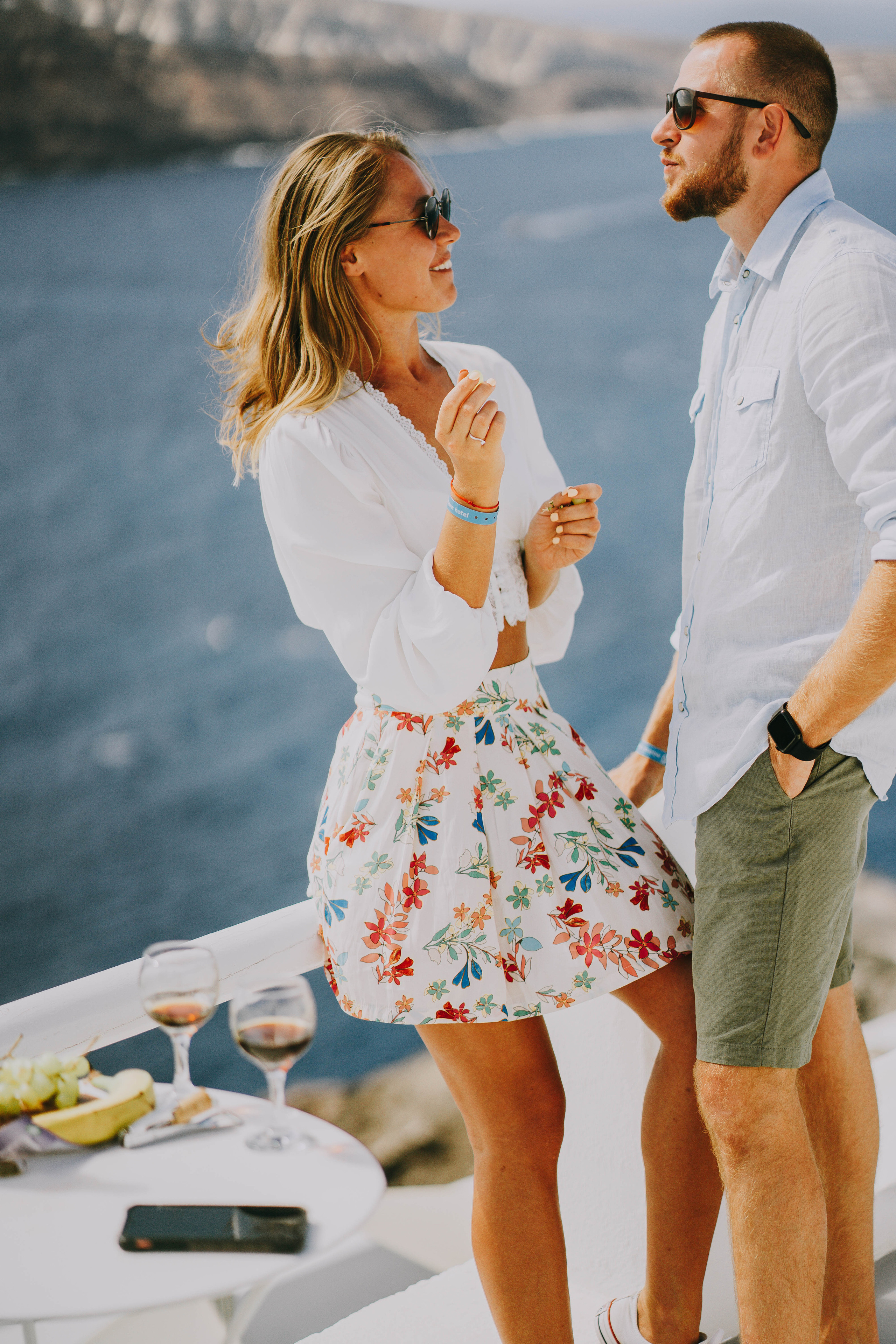 Love in Santorini. Фотограф в Греции на Родосе Александра Макиди